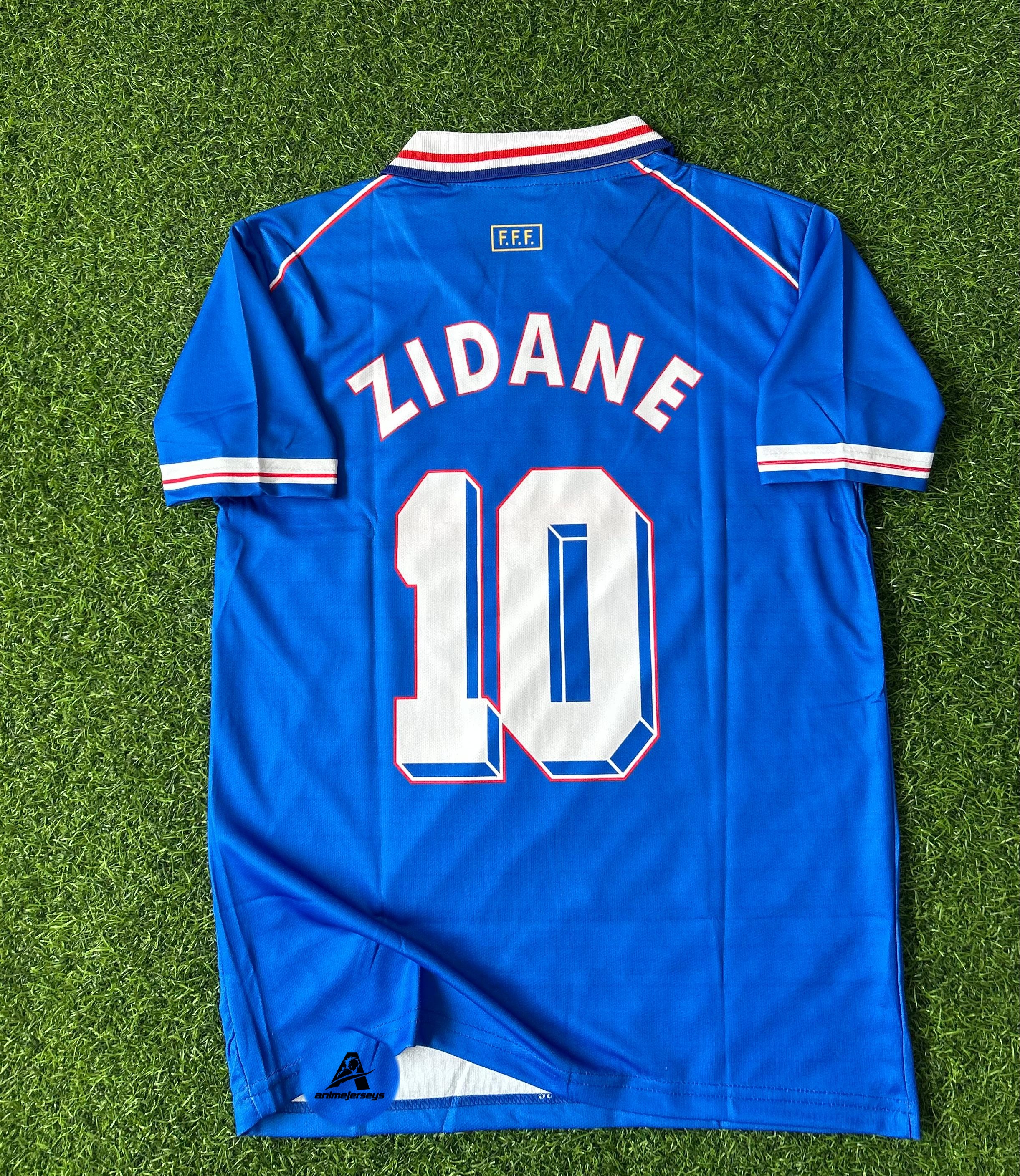 FRANCE 1998 HOME KIT, HALFSLEEVE POLO SUBLIMATION