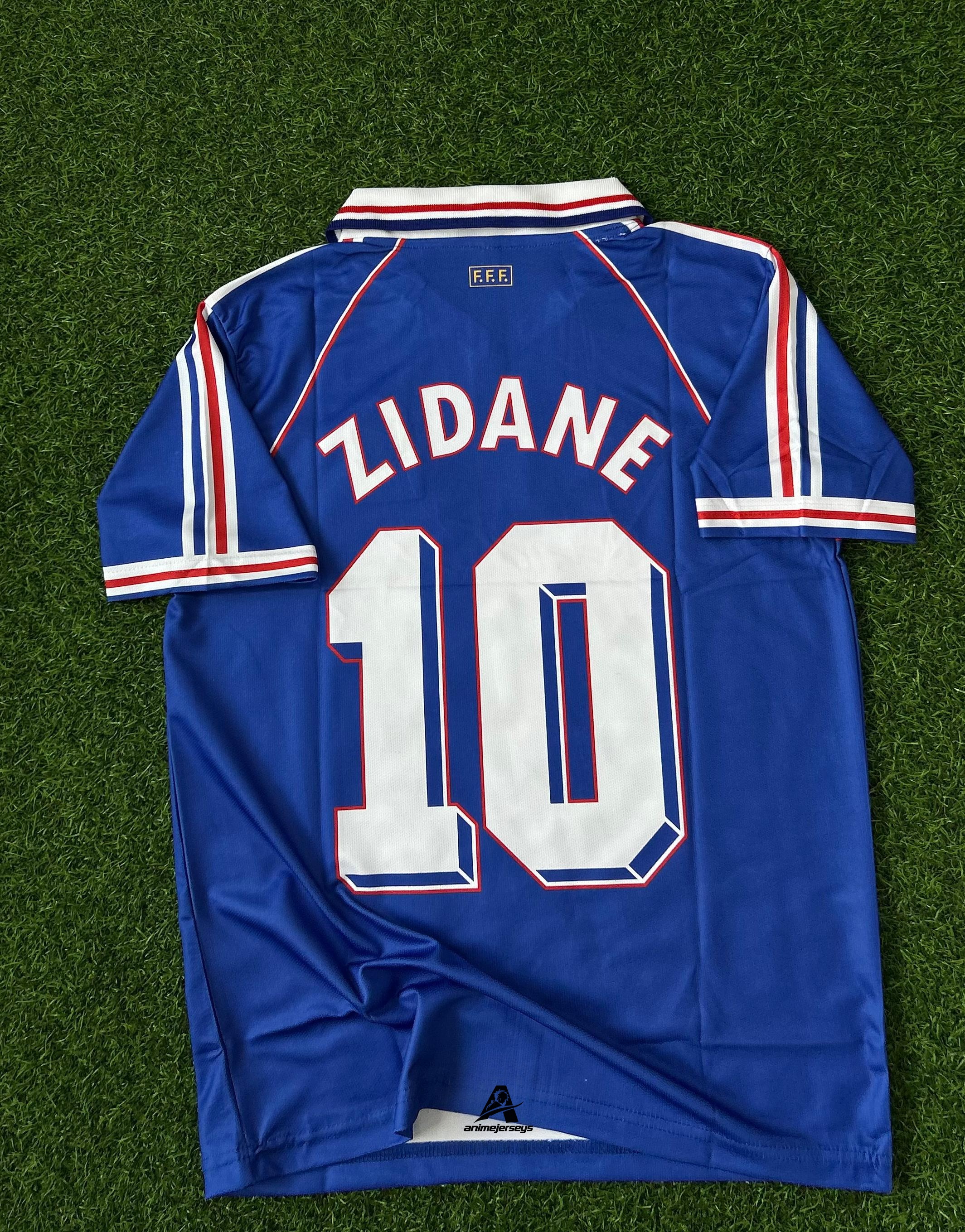 FRANCE 1998 WORLD CUP HOME KIT.HALFSLEEVE POLO EMBROIDERY