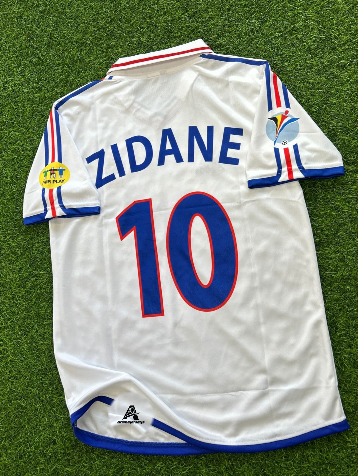 FRANCE 2000 AWAY KIT, HALFSLEEVE POLO EMBROIDERY