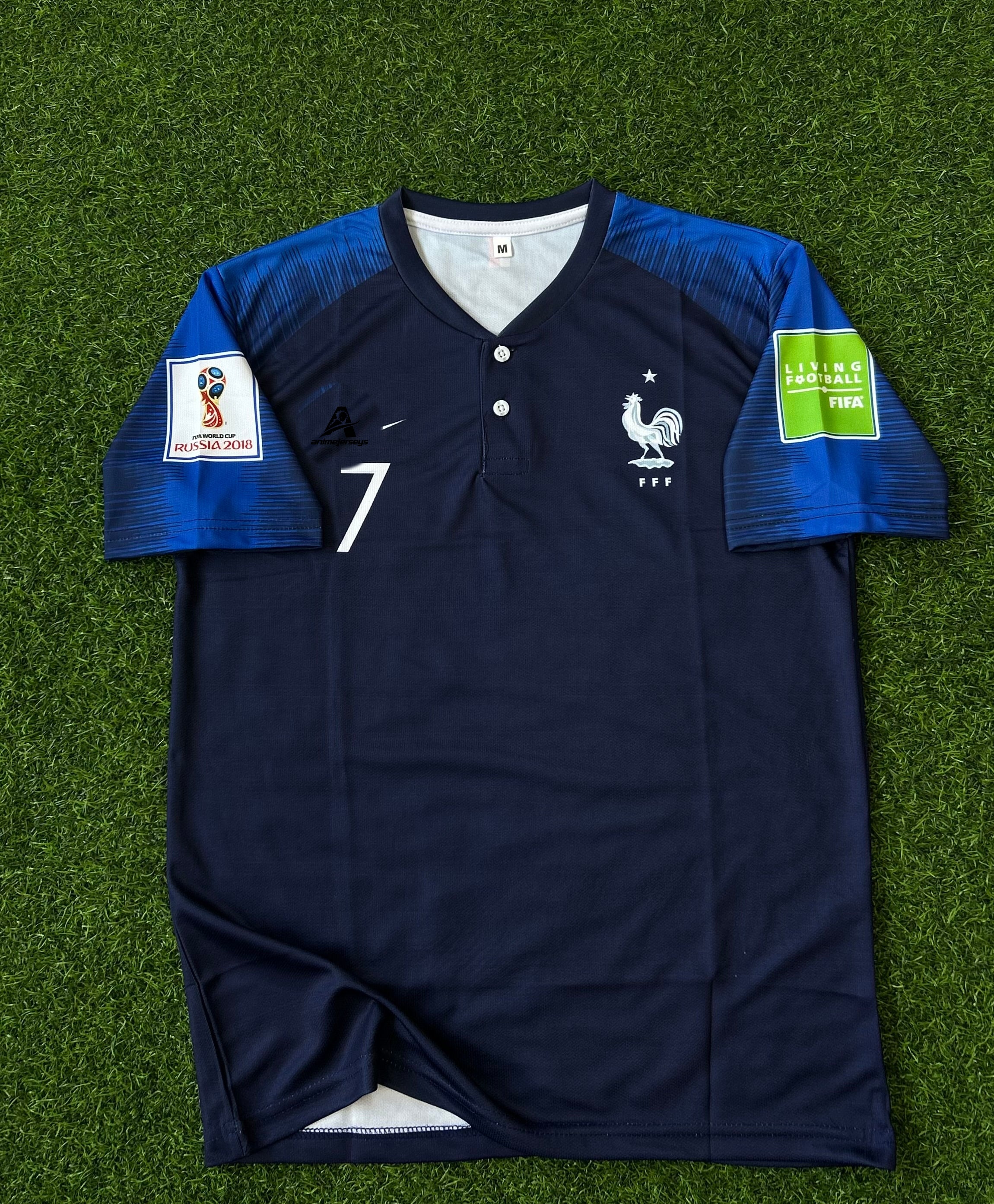FRANCE 2018 WORLD CUP HOME KIT, HALFSLEEVE SUBLIMATION