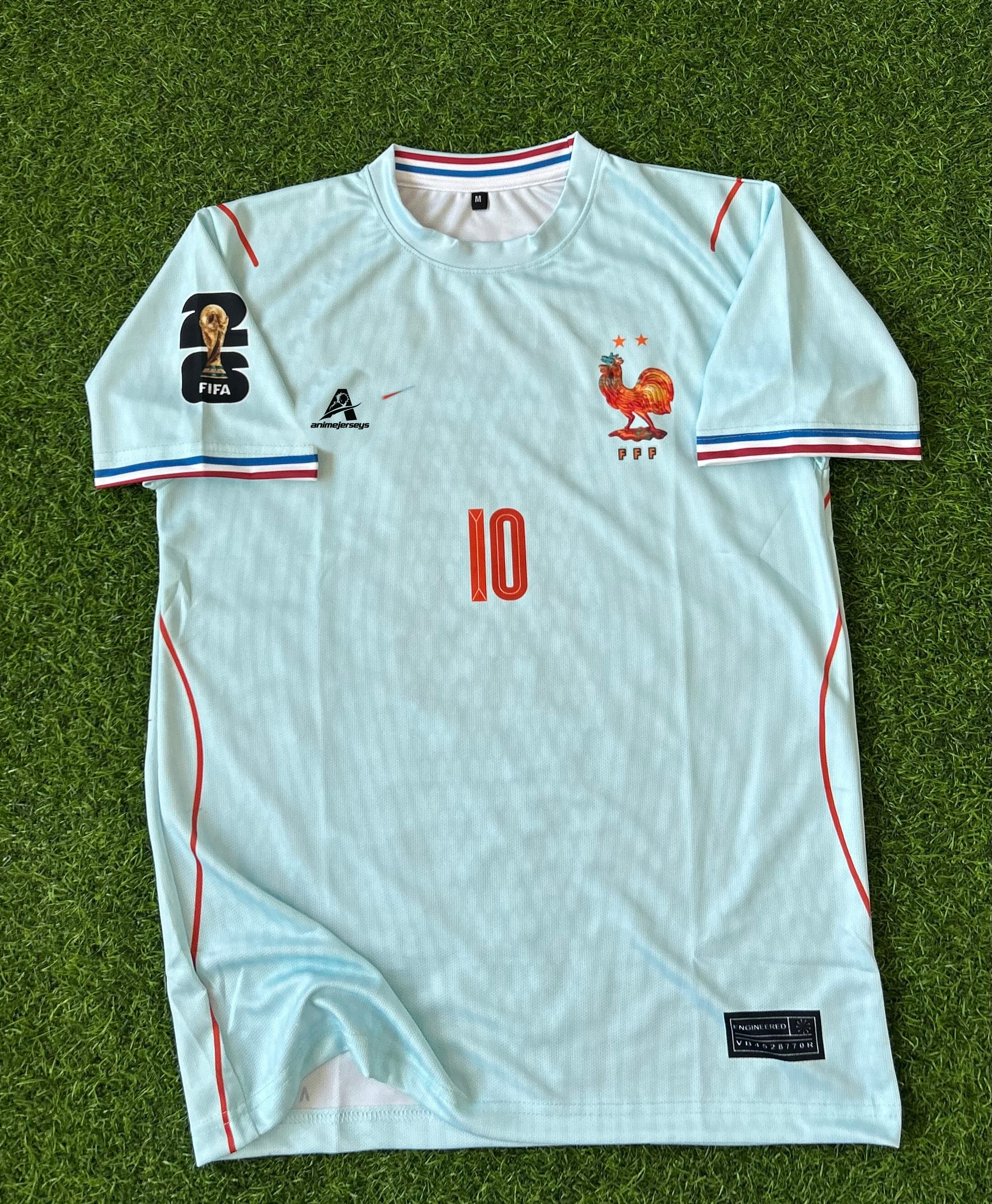 FRANCE 2026 AWAY KIT, HALF SLEEVE SUBLIMATION