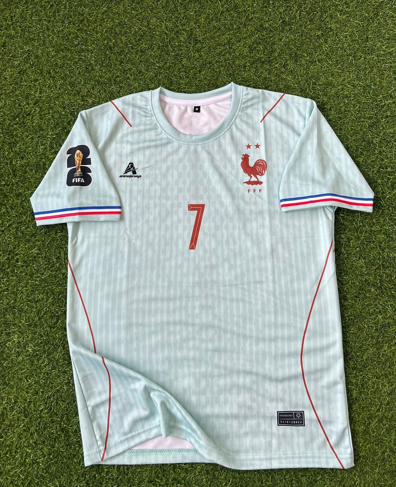 FRANCE 2026 WORLD CUP AWAY KIT, HALFSLEEVE SUBLIMATION