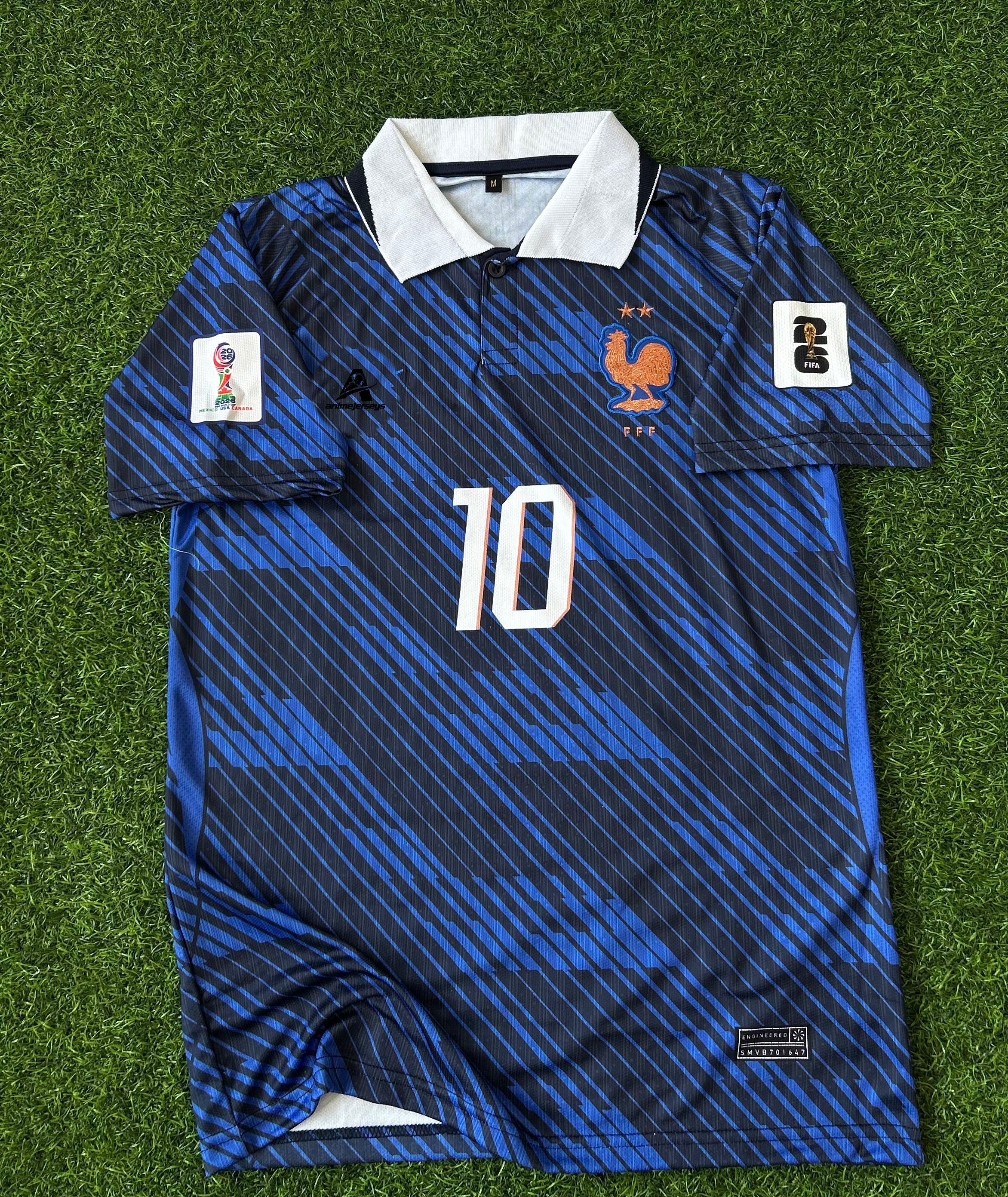 FRANCE 2026 WORLD CUP HOME KIT, HALF SLEEVE EMBROIDERY