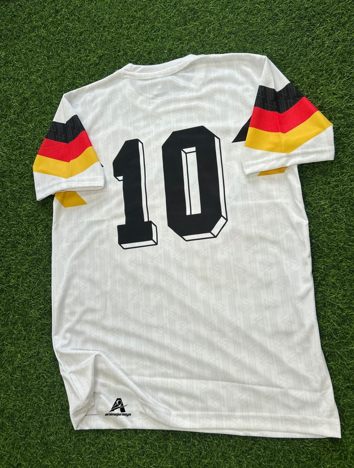 GERMANY 1990 RETRO KIT, HALFSLEEVE EMBROIDERY