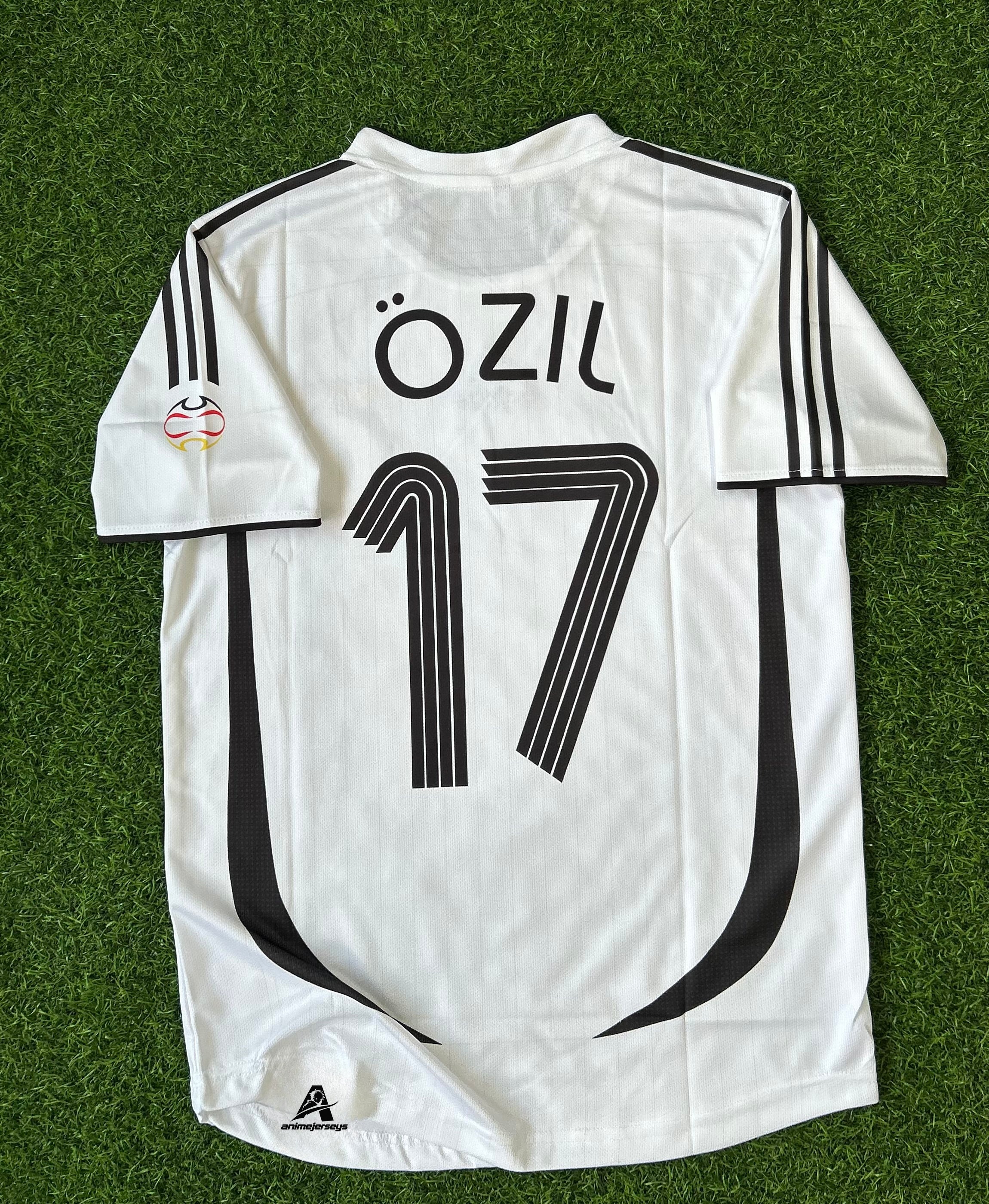 GERMANY 2006 HOME JERSEY, HALF SLEEVE  EMBROIDERY  OG NECK