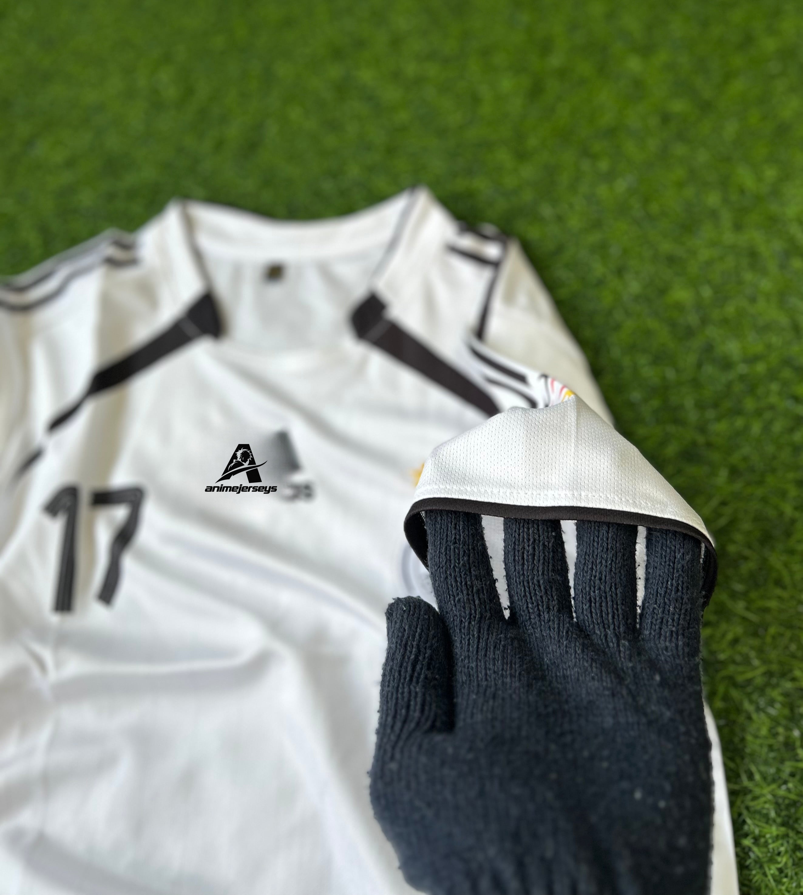 GERMANY 2006 HOME JERSEY, HALF SLEEVE  EMBROIDERY  OG NECK