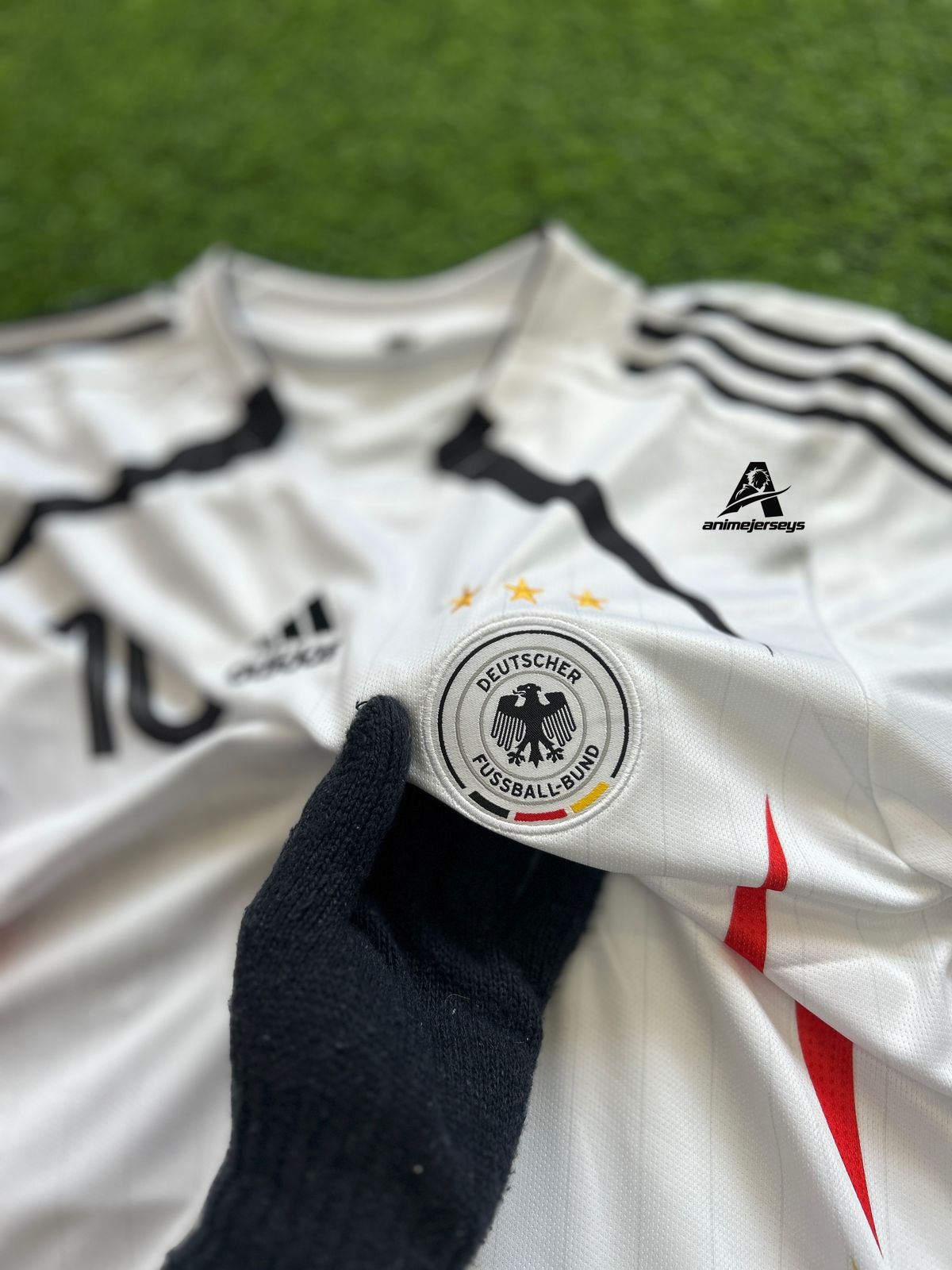 GERMANY 2006 HOME KIT, HALFSLEEVE EMBROIDERY