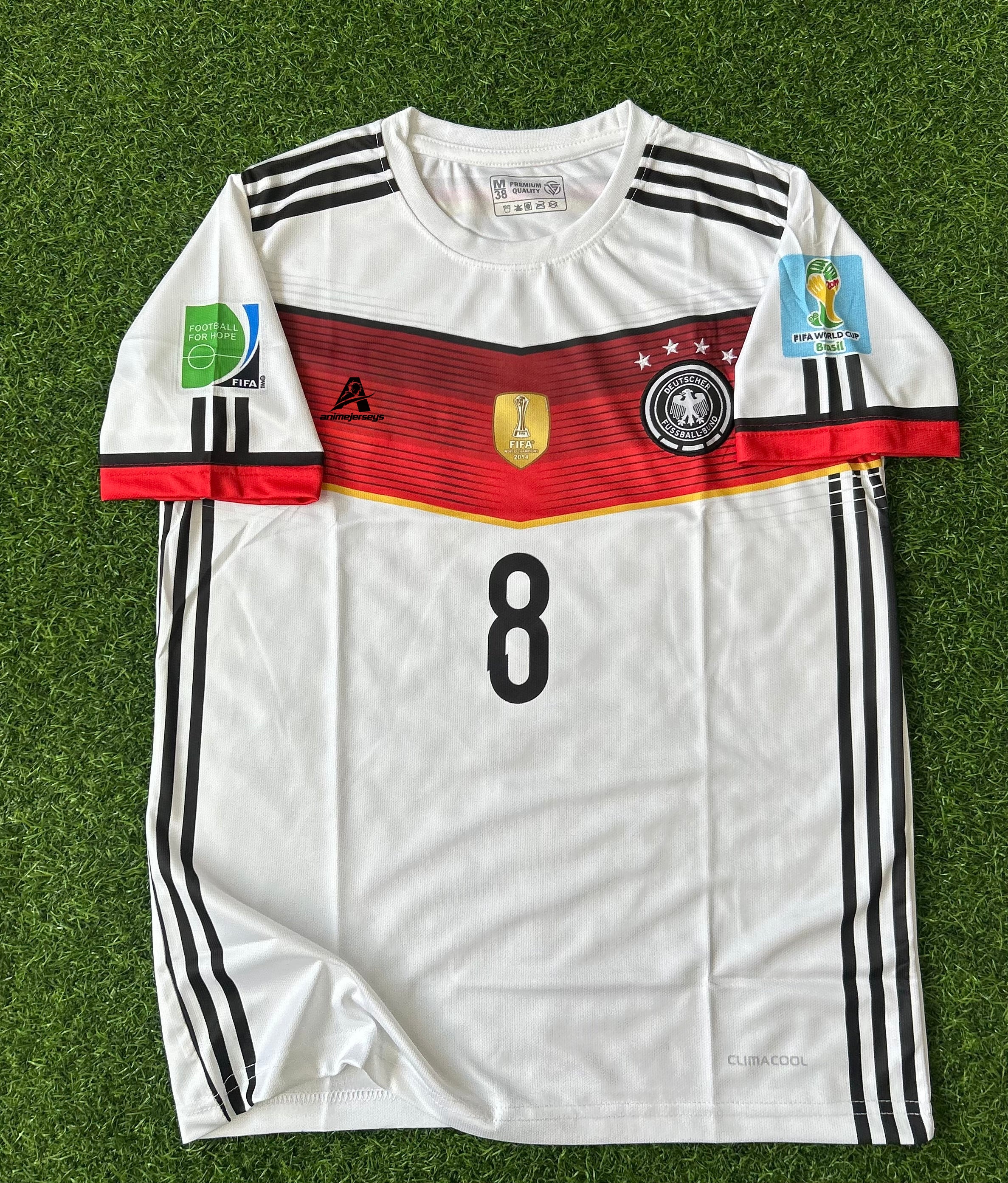 GERMANY 2014 HOME JERSEY, HALF SLEEVE EMBROIDERY
