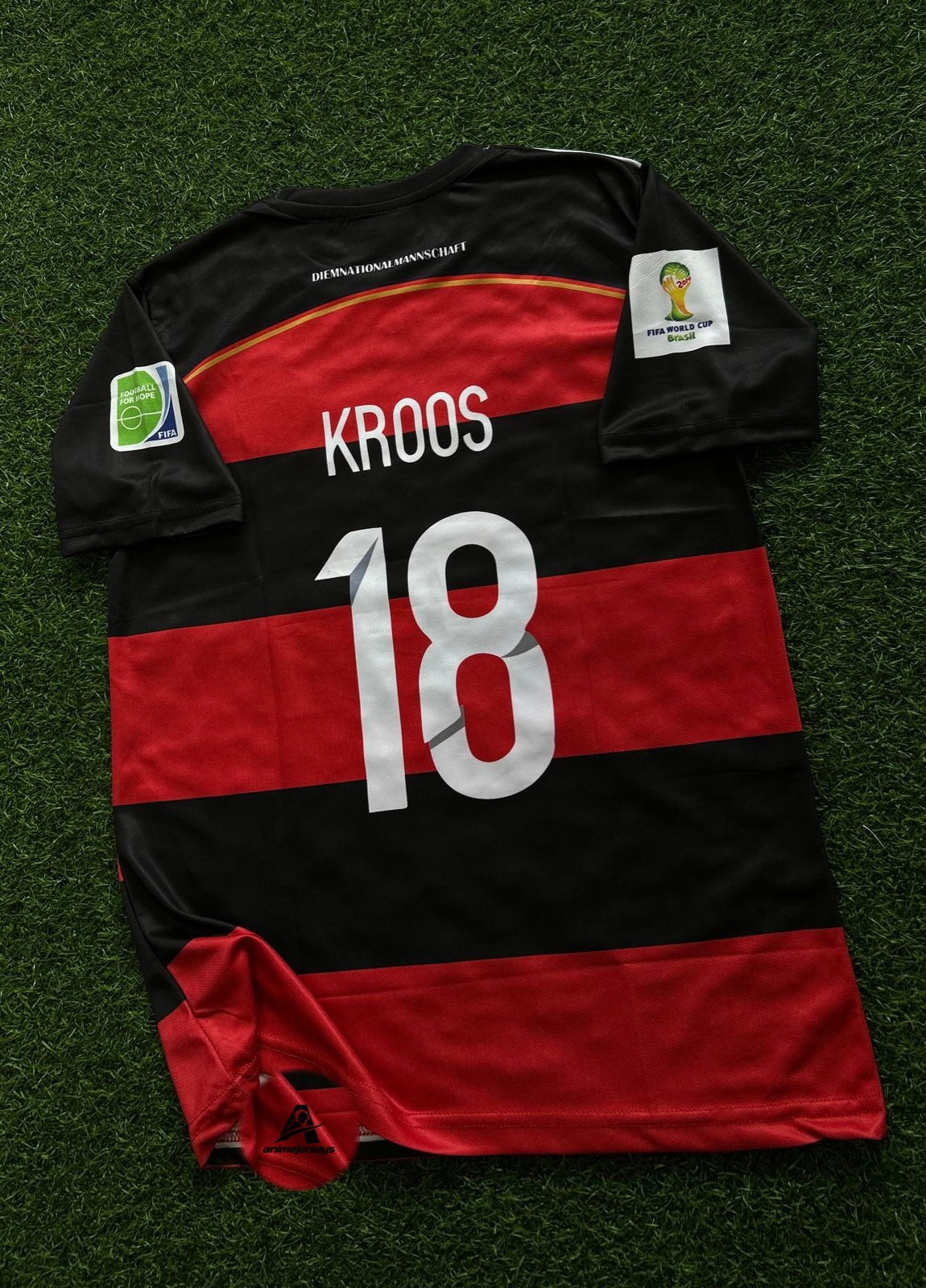 GERMANY 2014 WORLD CUP AWAY KIT, HALFSLEEVE EMBROIDERY