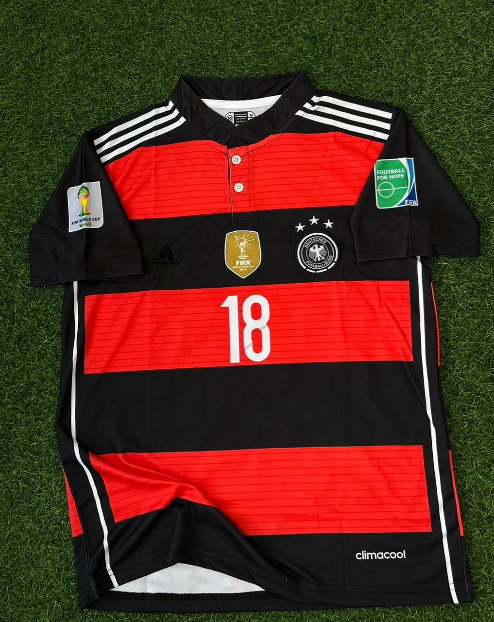 GERMANY 2014 WORLD CUP AWAY KIT, HALFSLEEVE EMBROIDERY