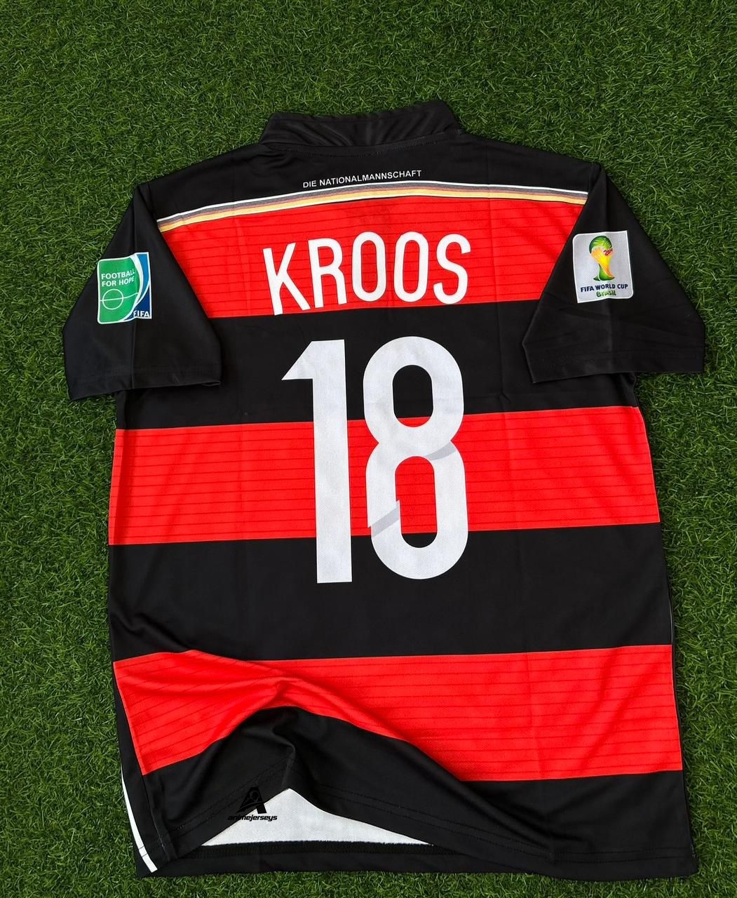 GERMANY 2014 WORLD CUP AWAY KIT, HALFSLEEVE EMBROIDERY
