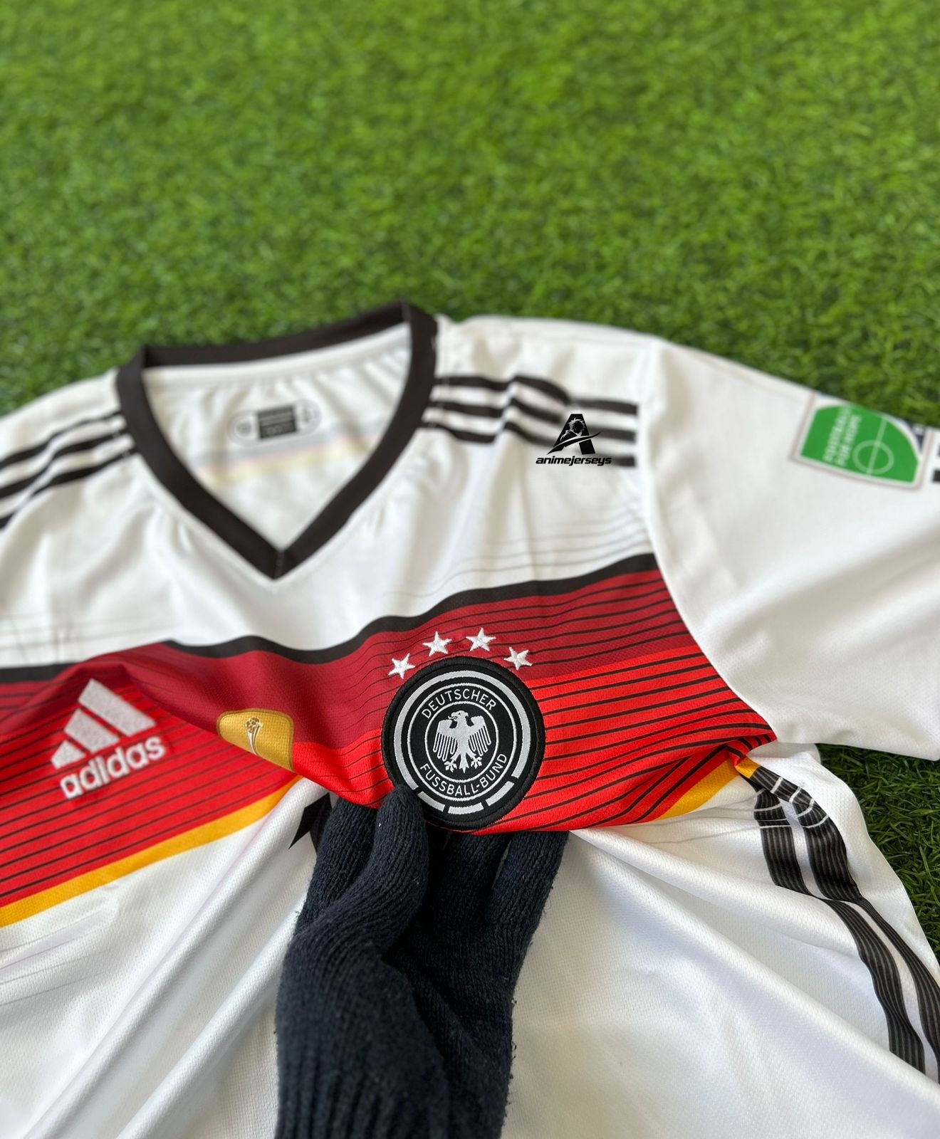 GERMANY 2014 WORLD CUP HOME KIT, HALFSLEEVE EMBROIDERY