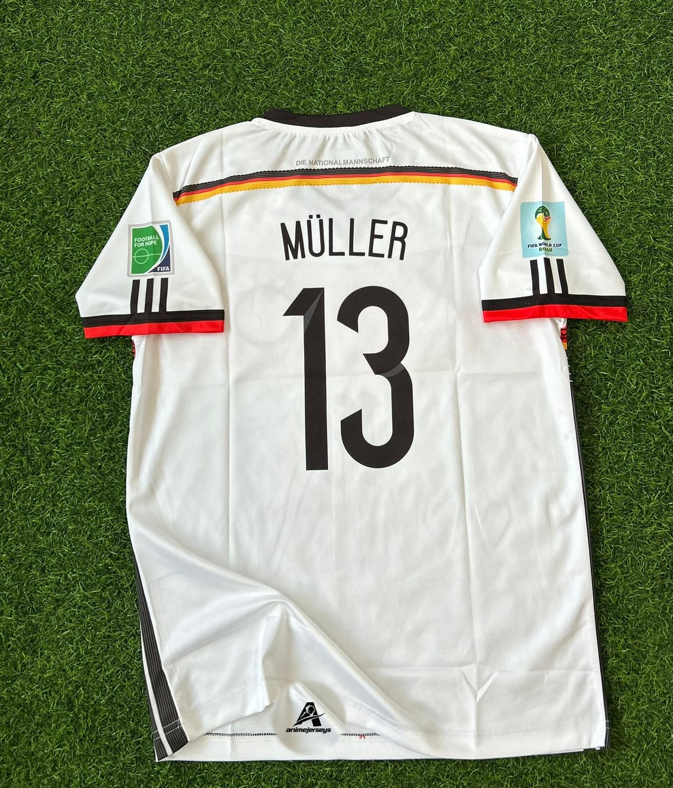 GERMANY 2014 WORLD CUP HOME KIT, HALFSLEEVE EMBROIDERY
