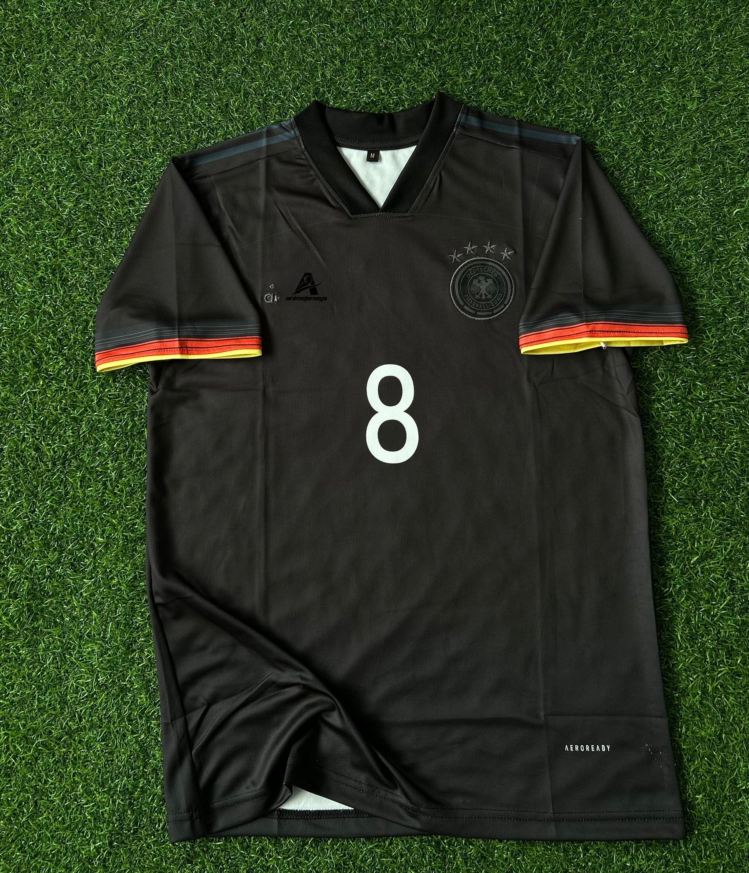 GERMANY 2020 AWAY KIT, HALFSLEEVE  EMBROIDERY, V-NECK￼