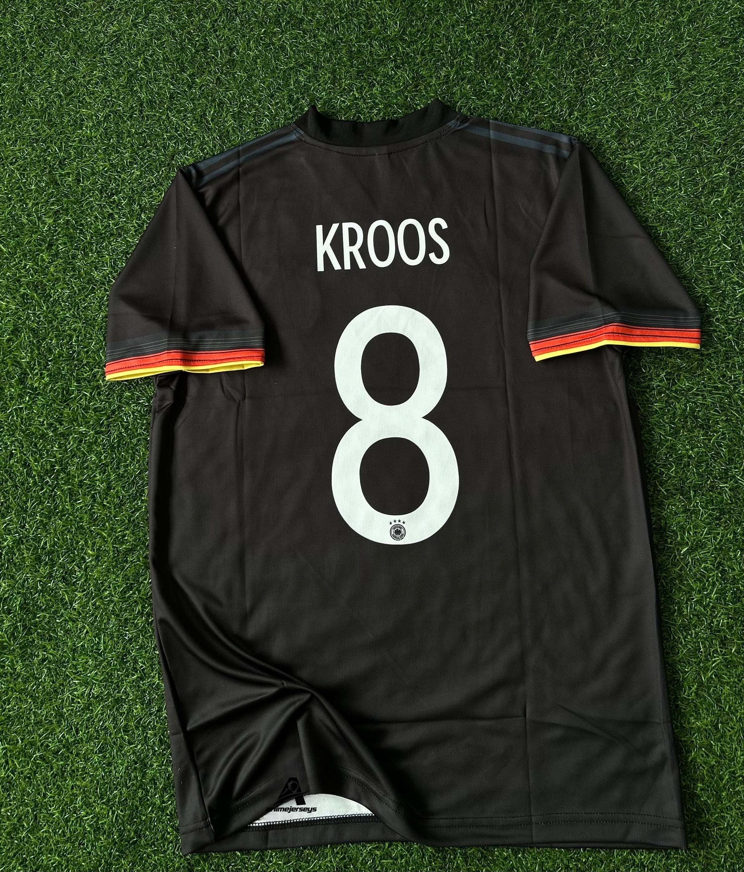 GERMANY 2020 AWAY KIT, HALFSLEEVE  EMBROIDERY, V-NECK￼
