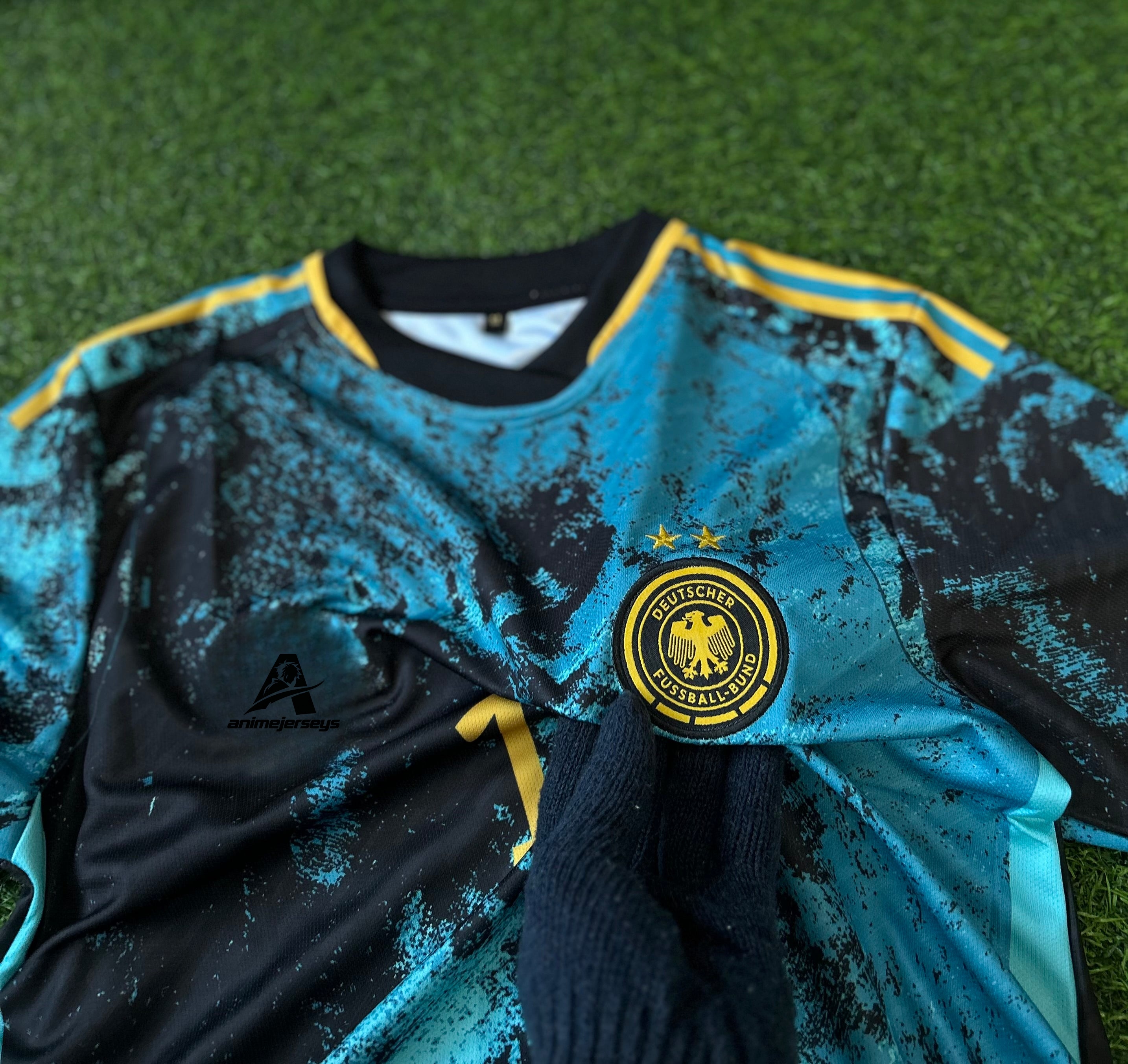 GERMANY 2023 W AWAY KIT, HALF SLEEVE EMBROIDERY