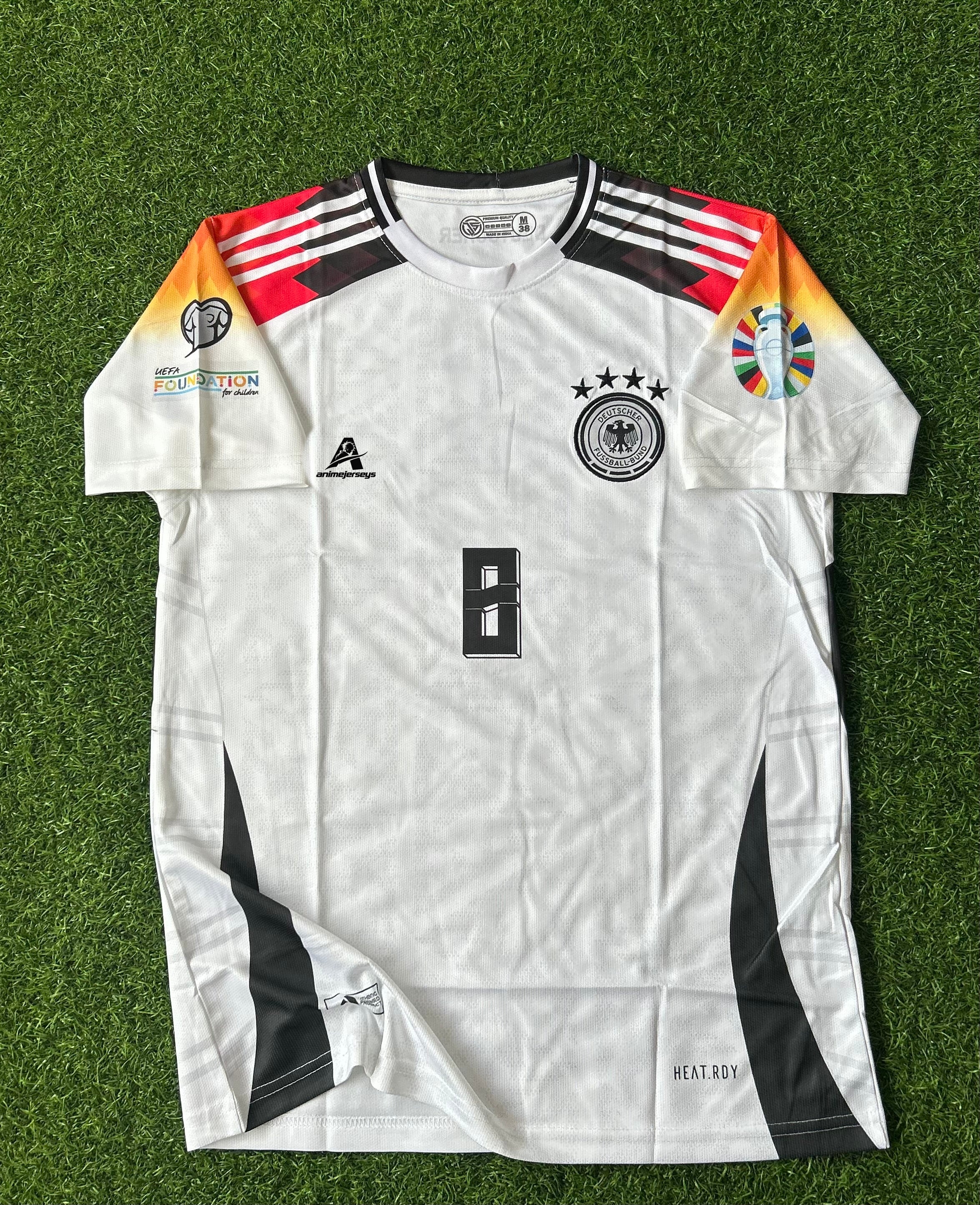 GERMANY 2024 HOME KIT , HALF SLEEVE EMBROIDERY
