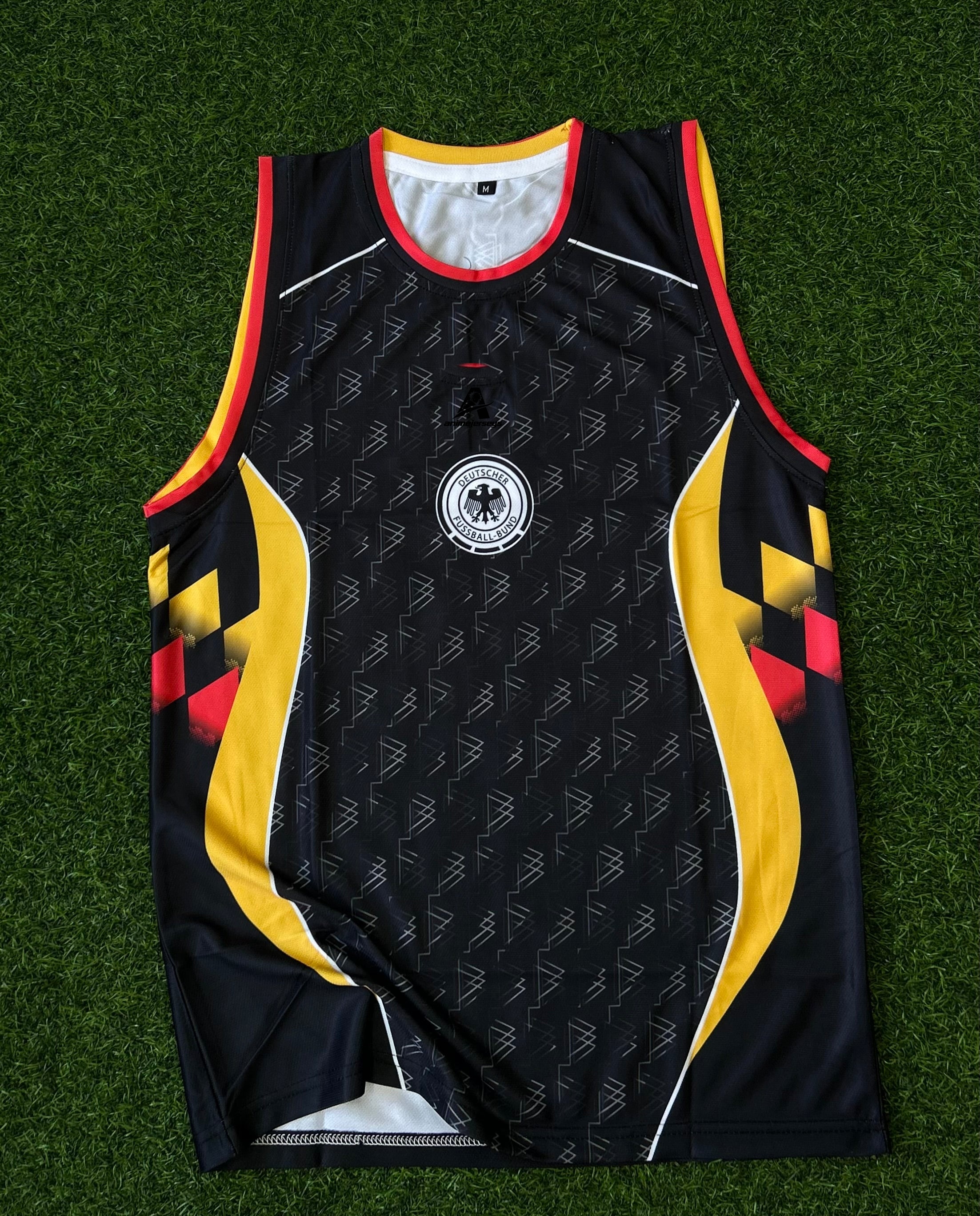 GERMANY BRINGBACK REMIXED JERSEY, SLEEVELESS SUBLIMATION