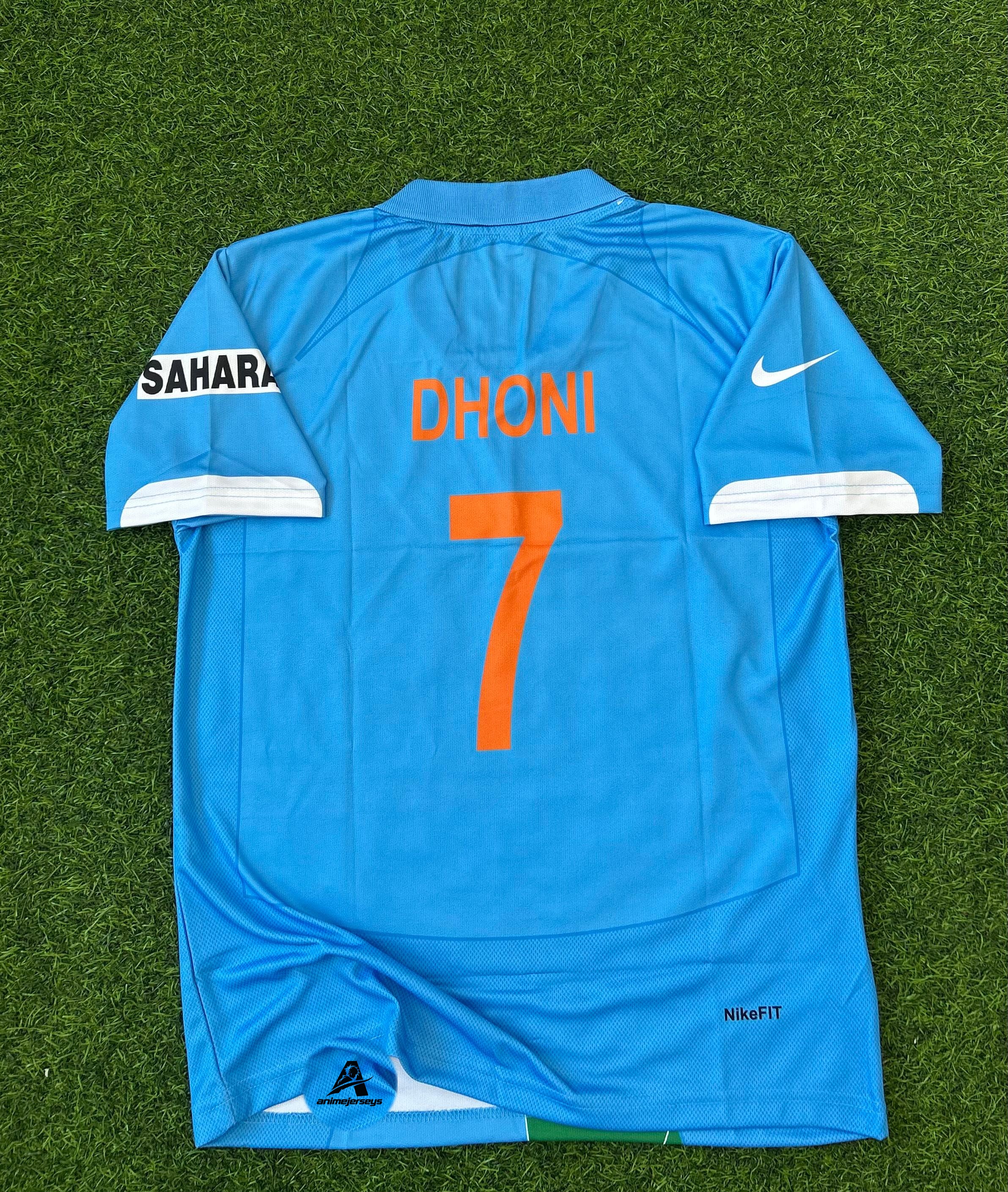 INDIA 2007 T20 WORLD CUP KIT, HALFSLEEVE POLO SUBLIMATION