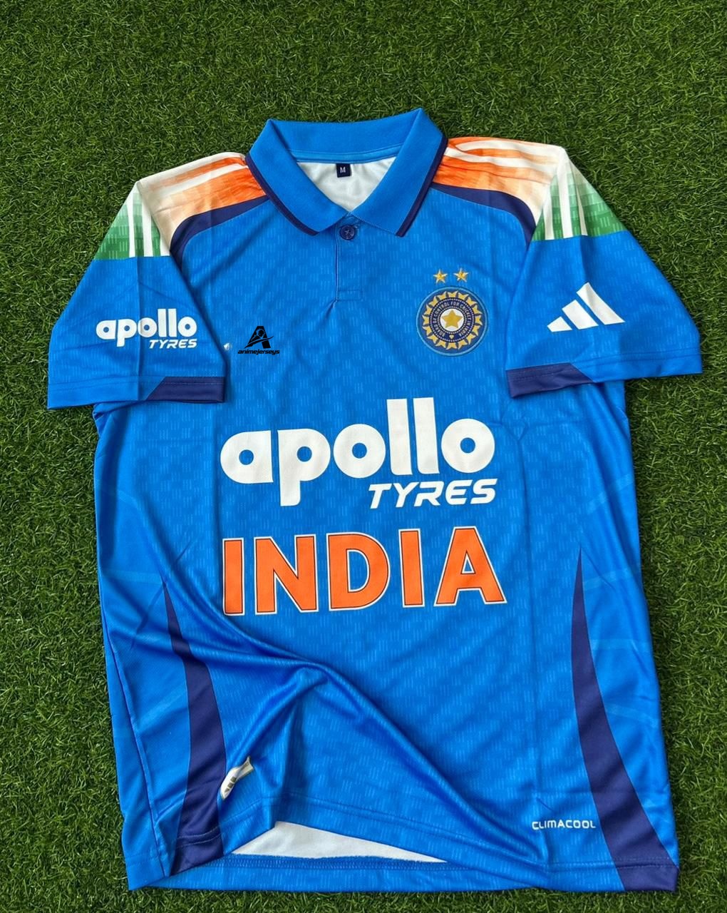 INDIA 2025 ODI KIT. HALFSLEEVE POLO EMBROIDERY