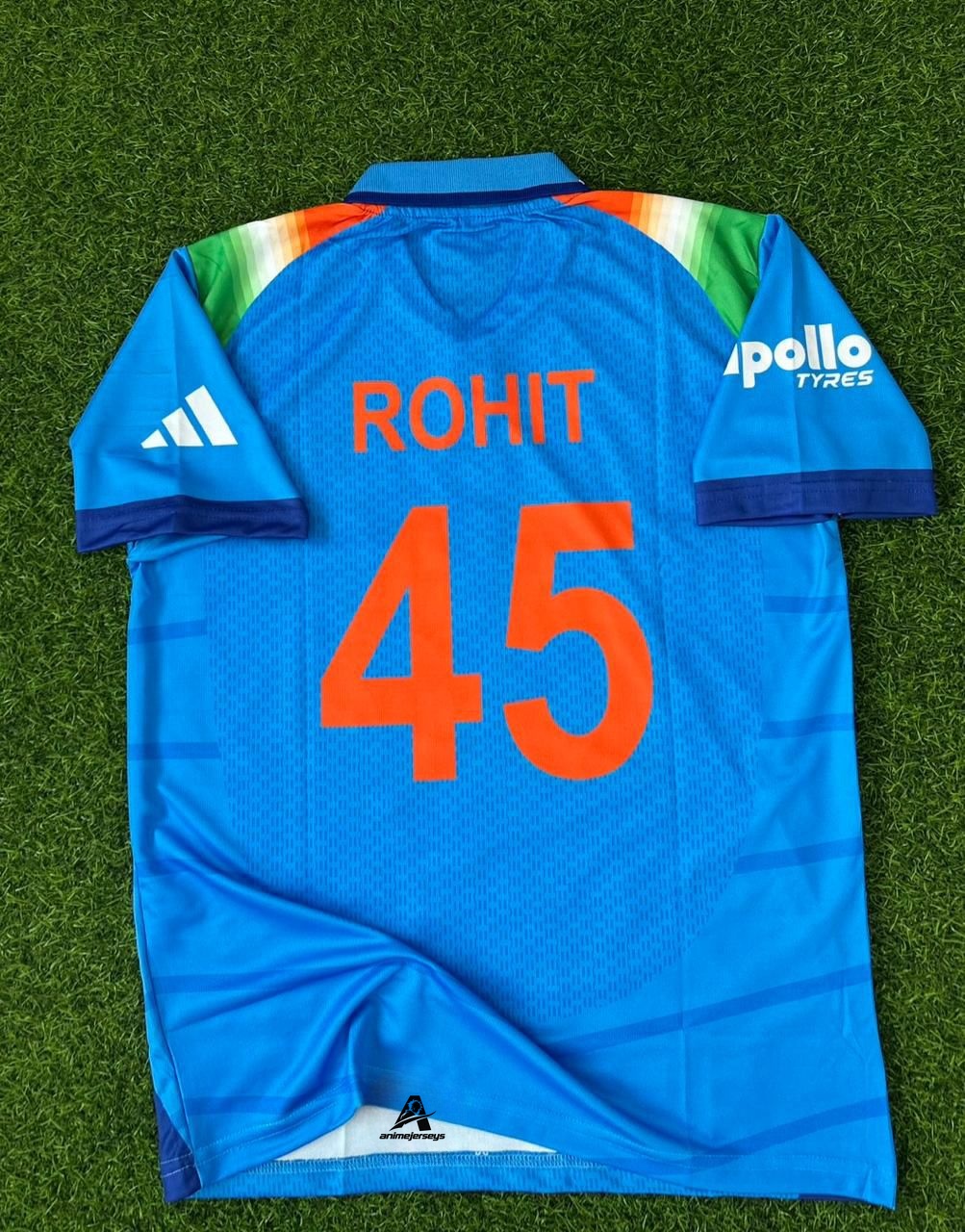 Indian Cricket Team Jersey Rohit – Half Sleeve Polo Sublimation