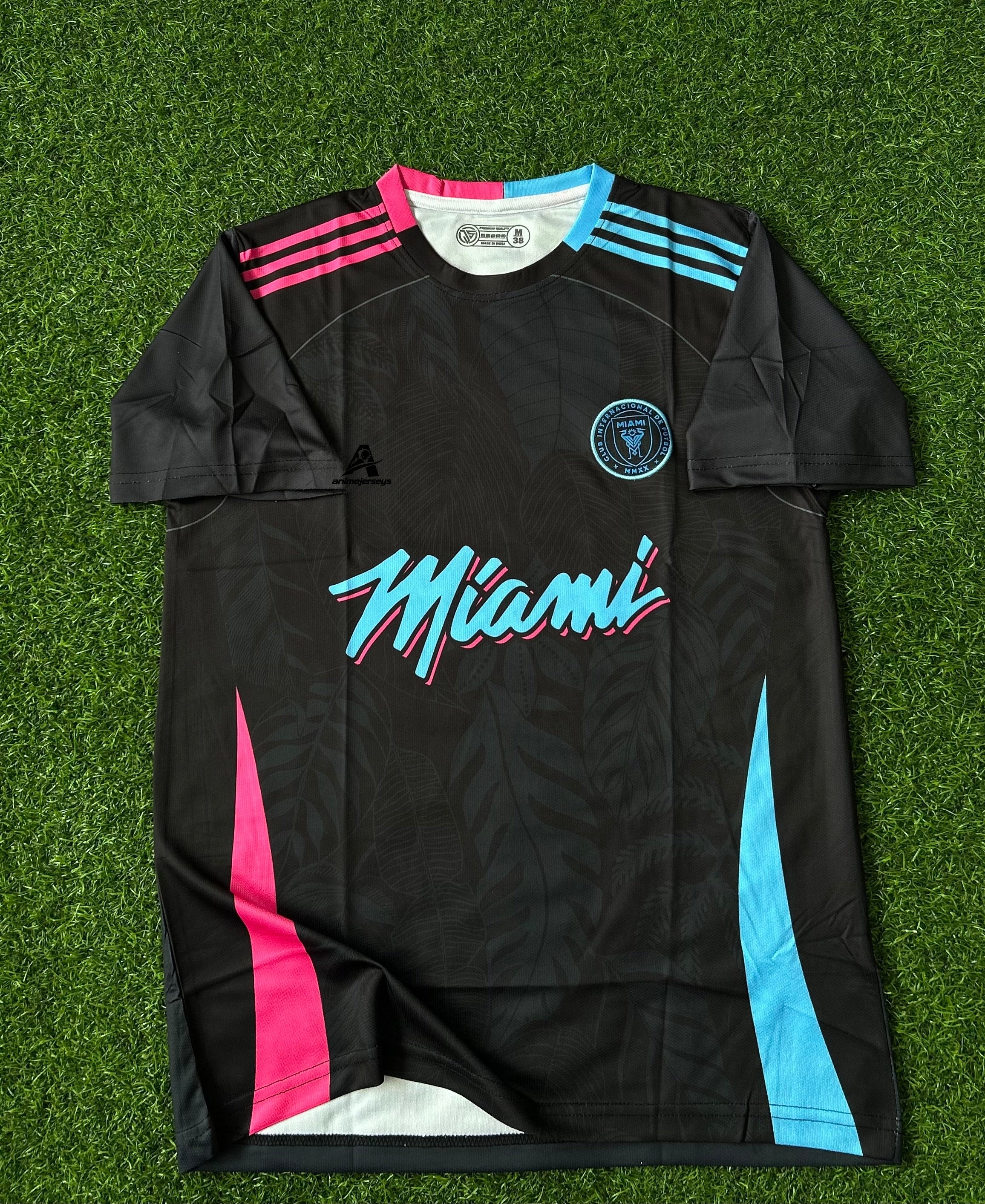 INTER MIAMI 2025-26 BLACK SPECIAL KIT, HALF SLEEVE EMBROIDERY
