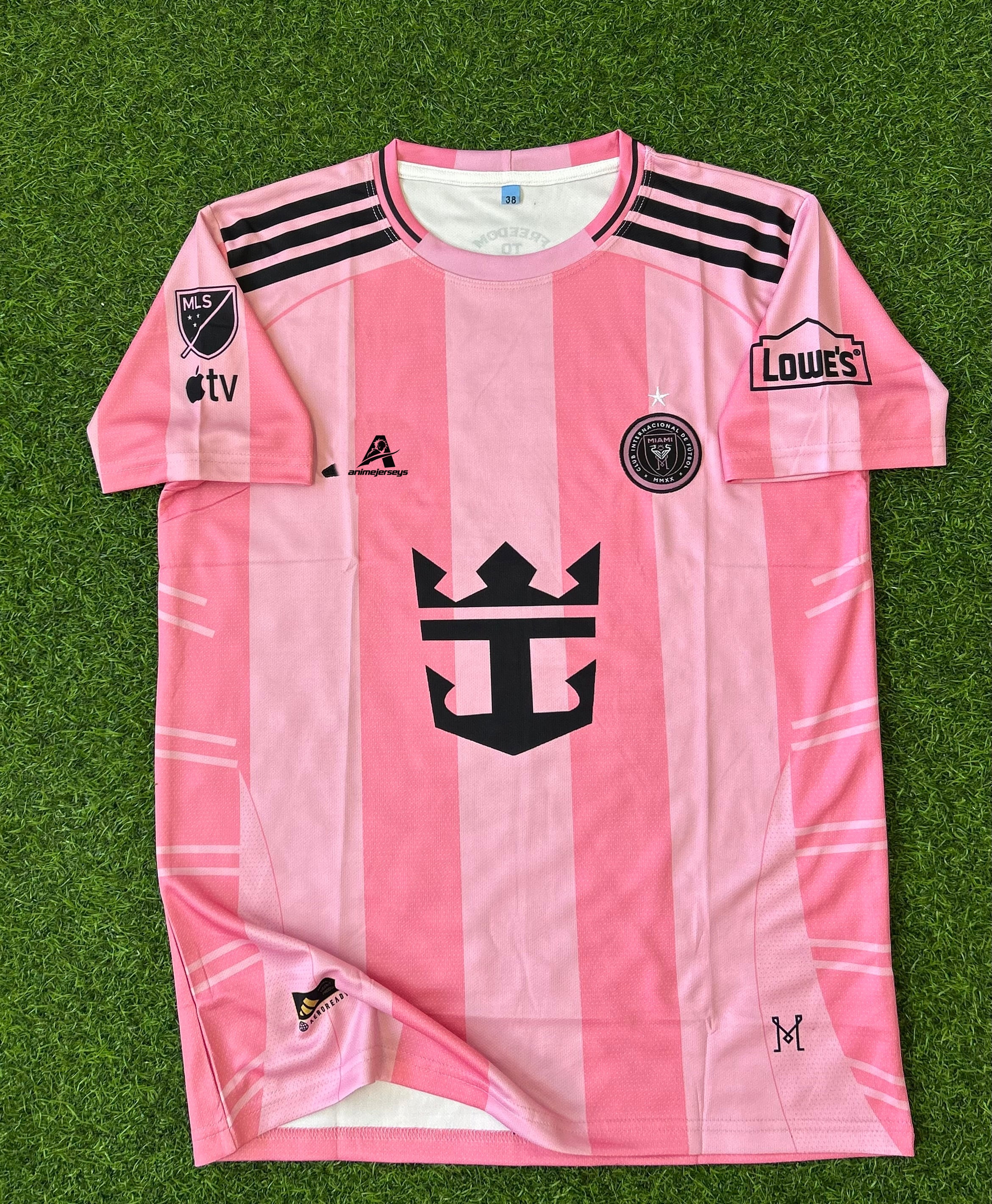INTER MIAMI 2026-27 SEASON HOME JERSEY, HALF SLEEVE EMBROIDERY