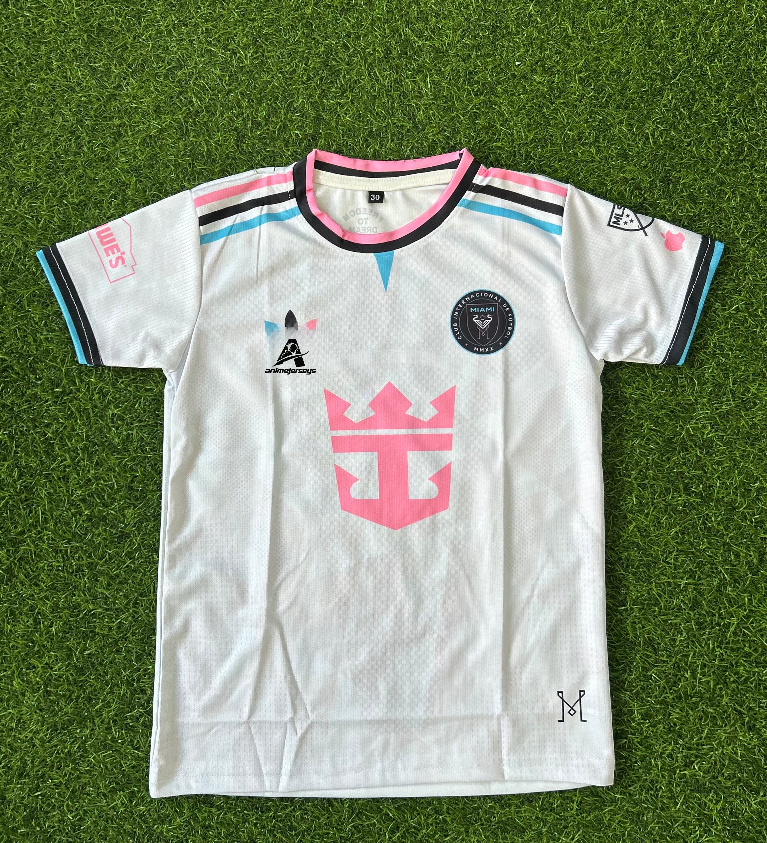 INTER MIAMI 2026-27 SEASON THIRD KIT, HALF SLEEVE SUBLIMATION, JERSEY & SHORTS ( KID SIZE )