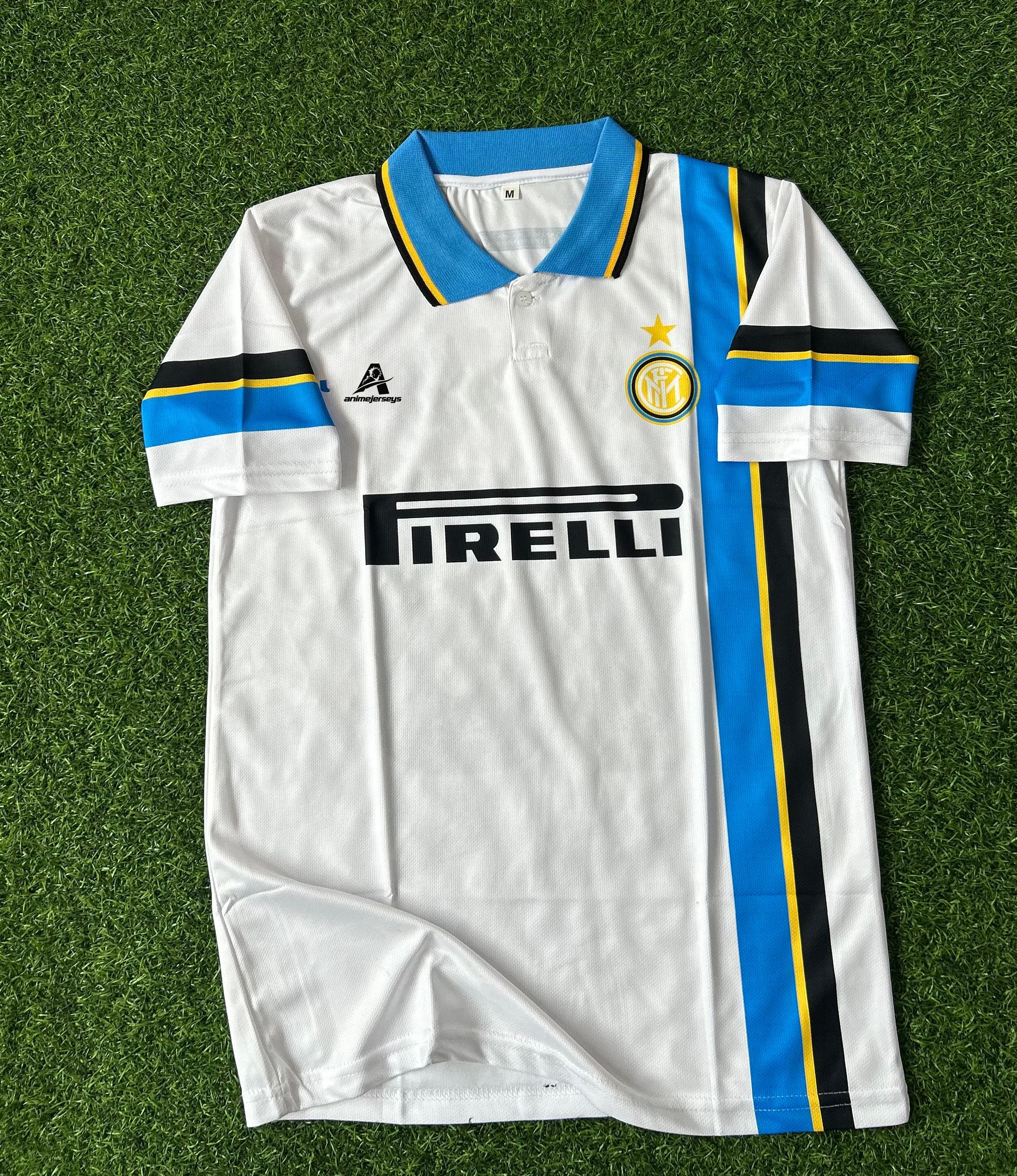 INTER MILAN 1997-98 AWAY KIT, HALFSLEEVE POLO SUBLIMATION