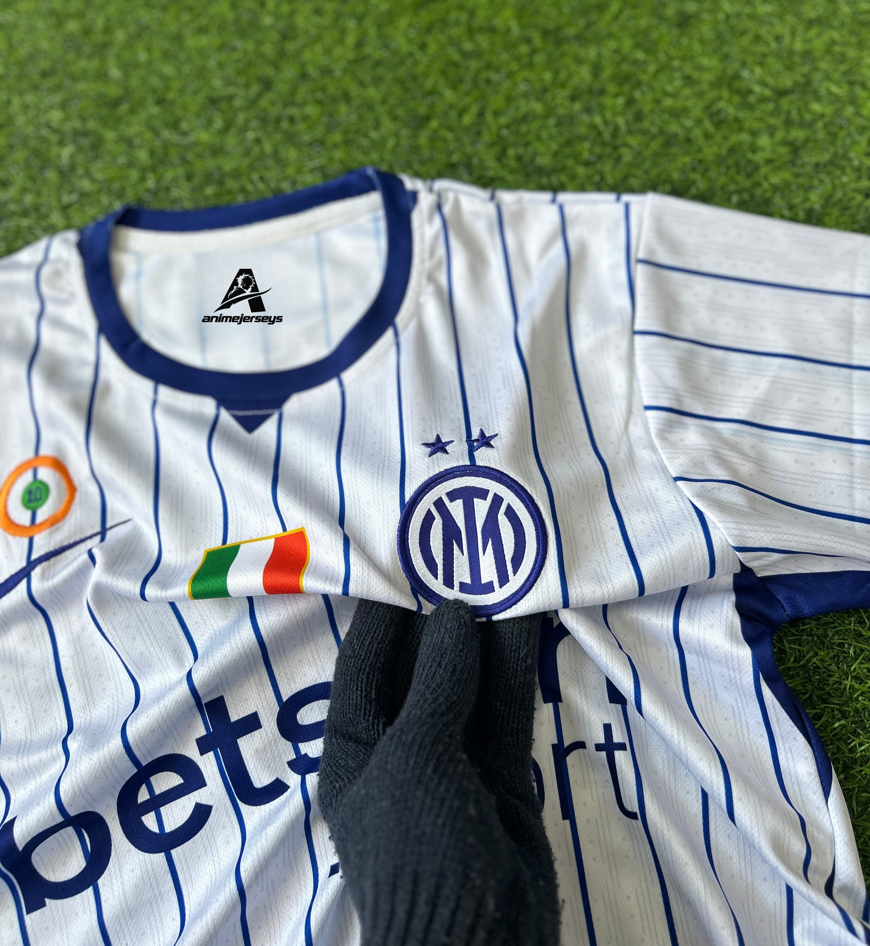 INTER MILAN 2026-27 SEASON AWAY JERSEY, HALF SLEEVE EMBROIDERY