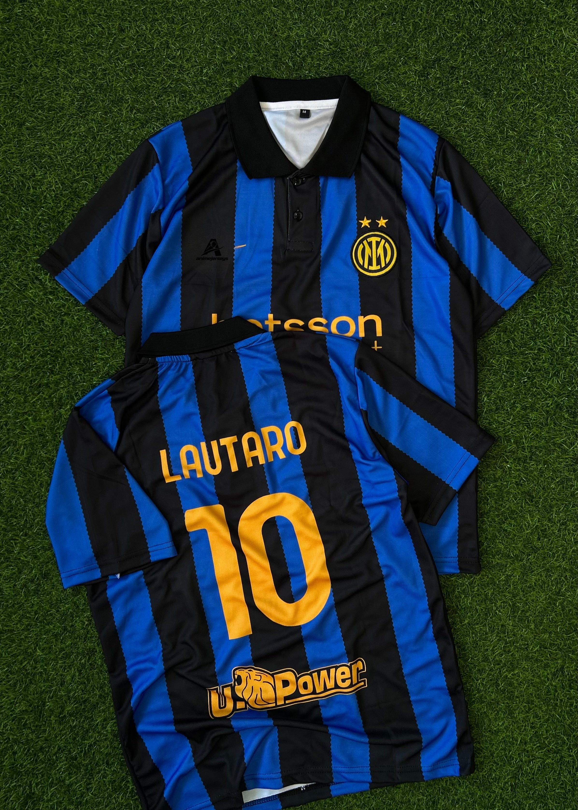 INTER MILAN 2026-27 SEASON HOME JERSEY, HALF SLEEVE POLO EMBROIDERY
