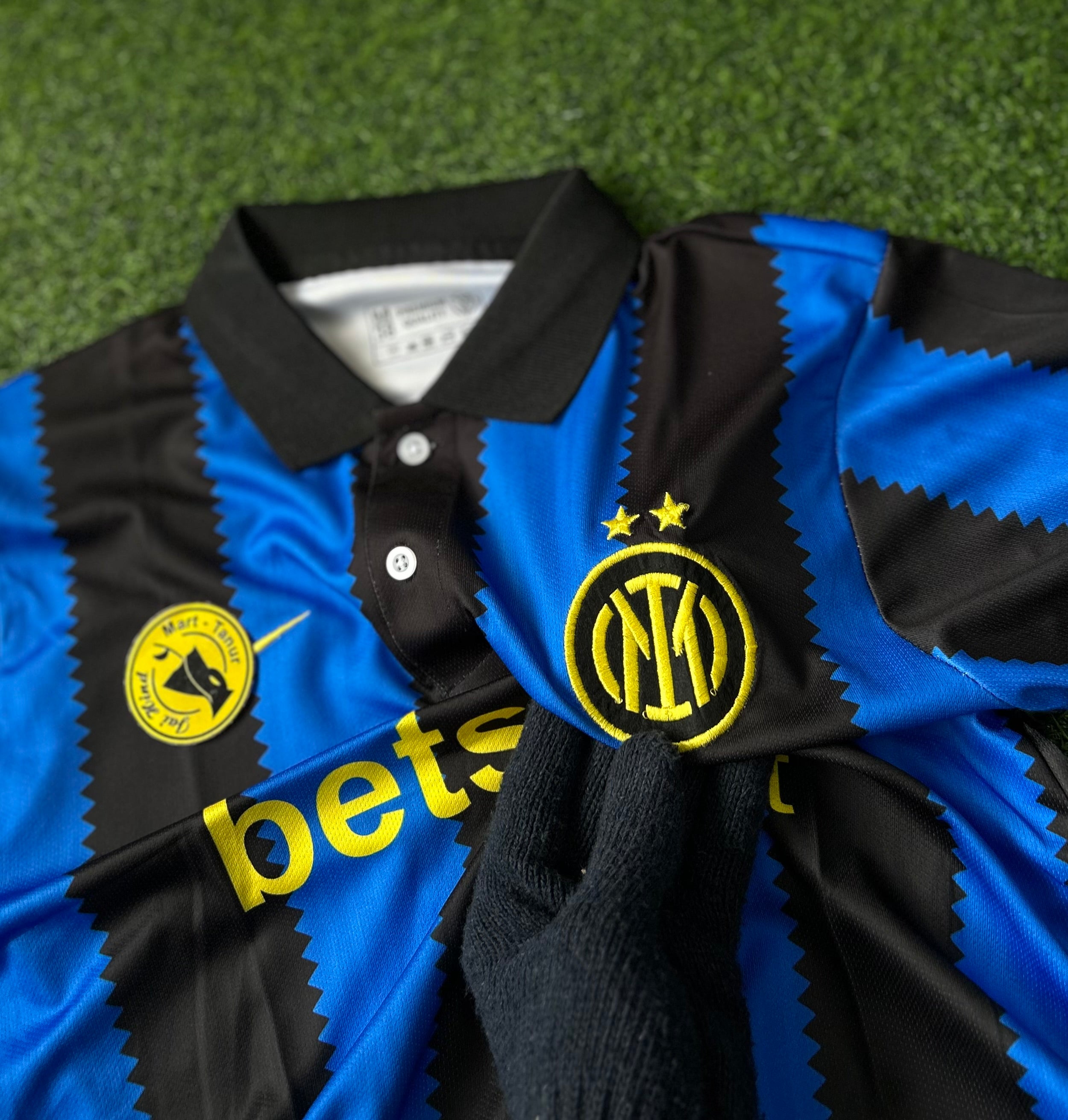 INTER MILAN 2026-27 SEASON HOME JERSEY, POLO HALF SLEEVE EMBROIDERY
