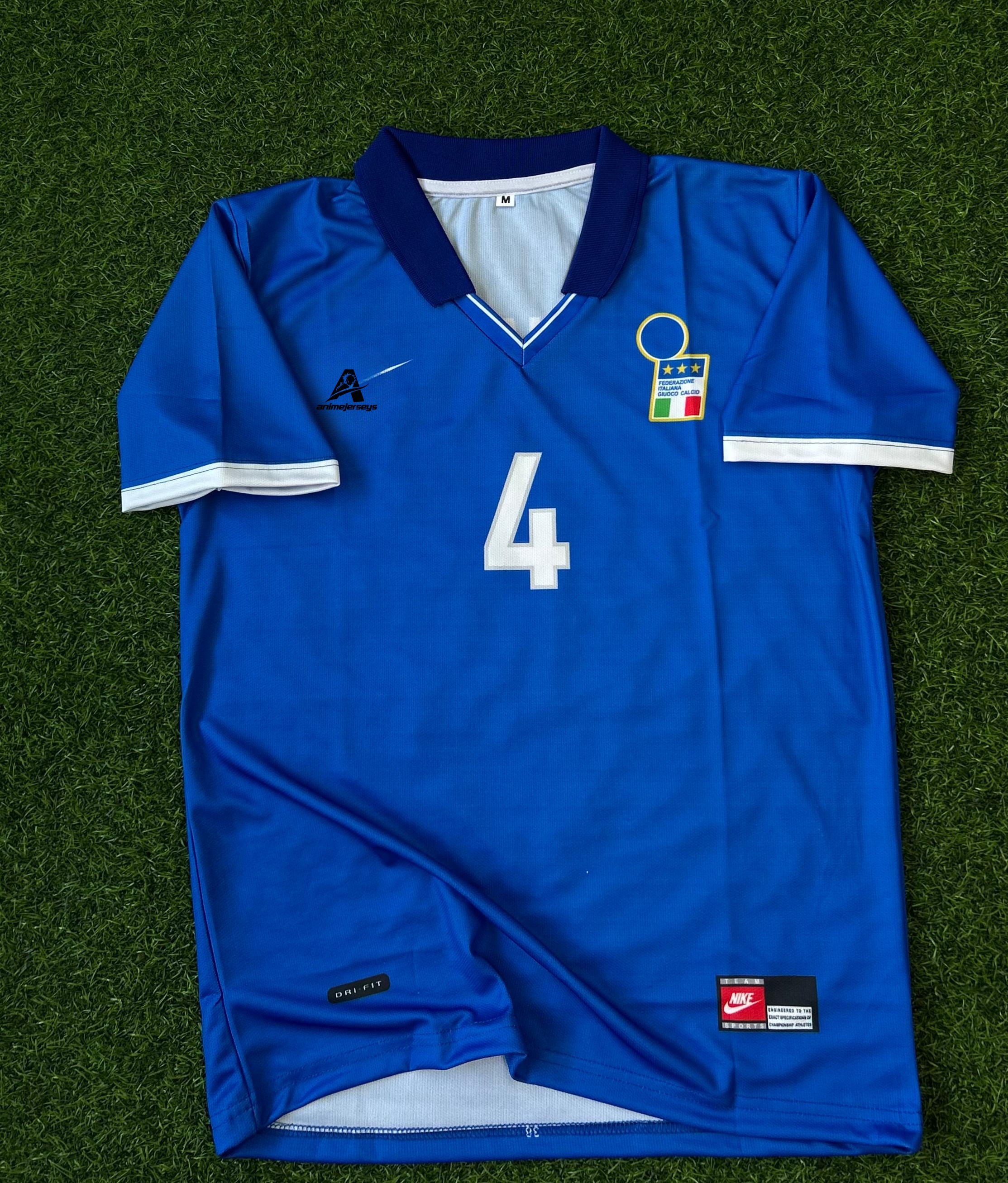 ITALY 1996-98 HOME KIT. HALFSLEEVE SUBLIMATION POLO