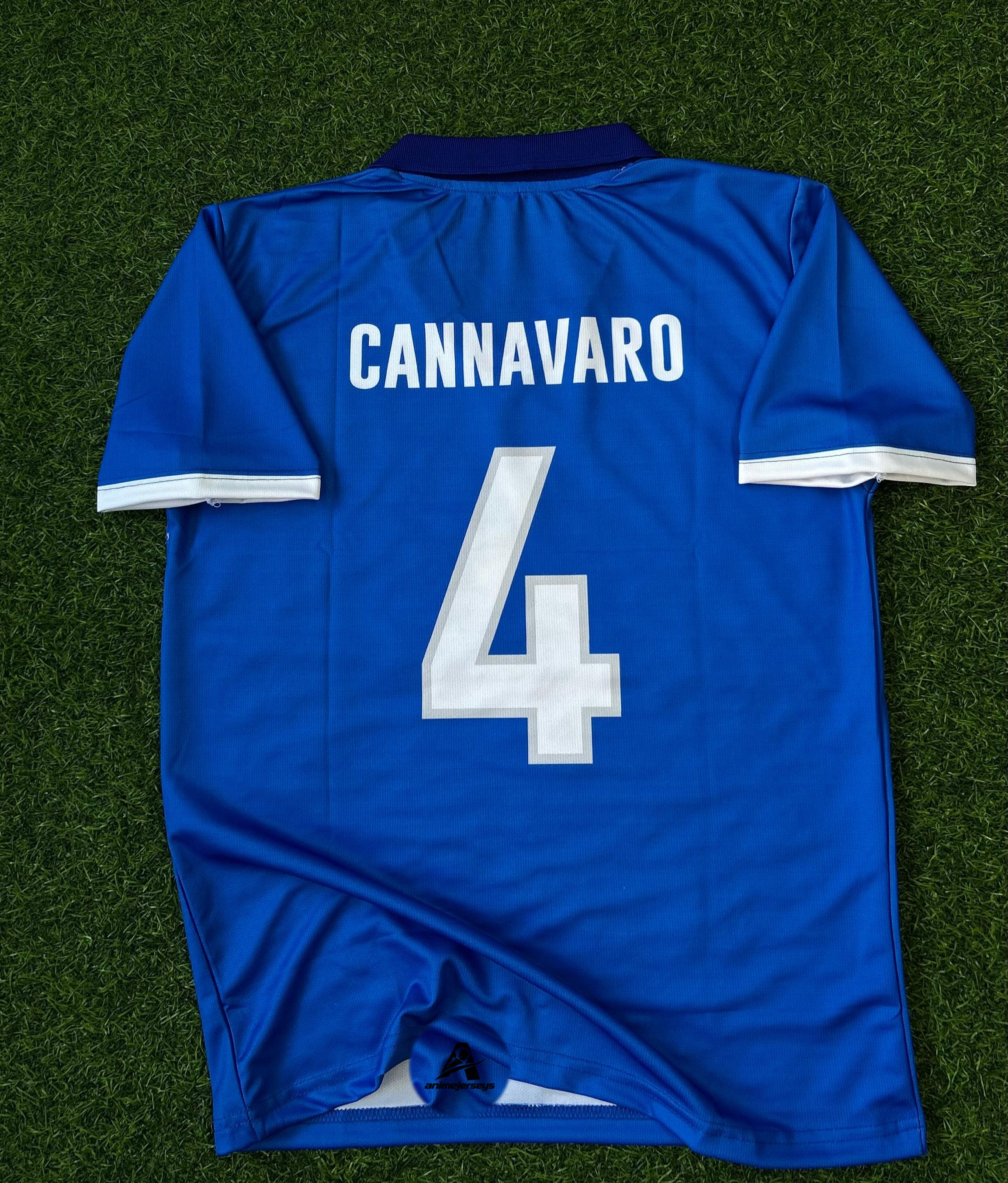 ITALY 1996-98 HOME KIT. HALFSLEEVE SUBLIMATION POLO