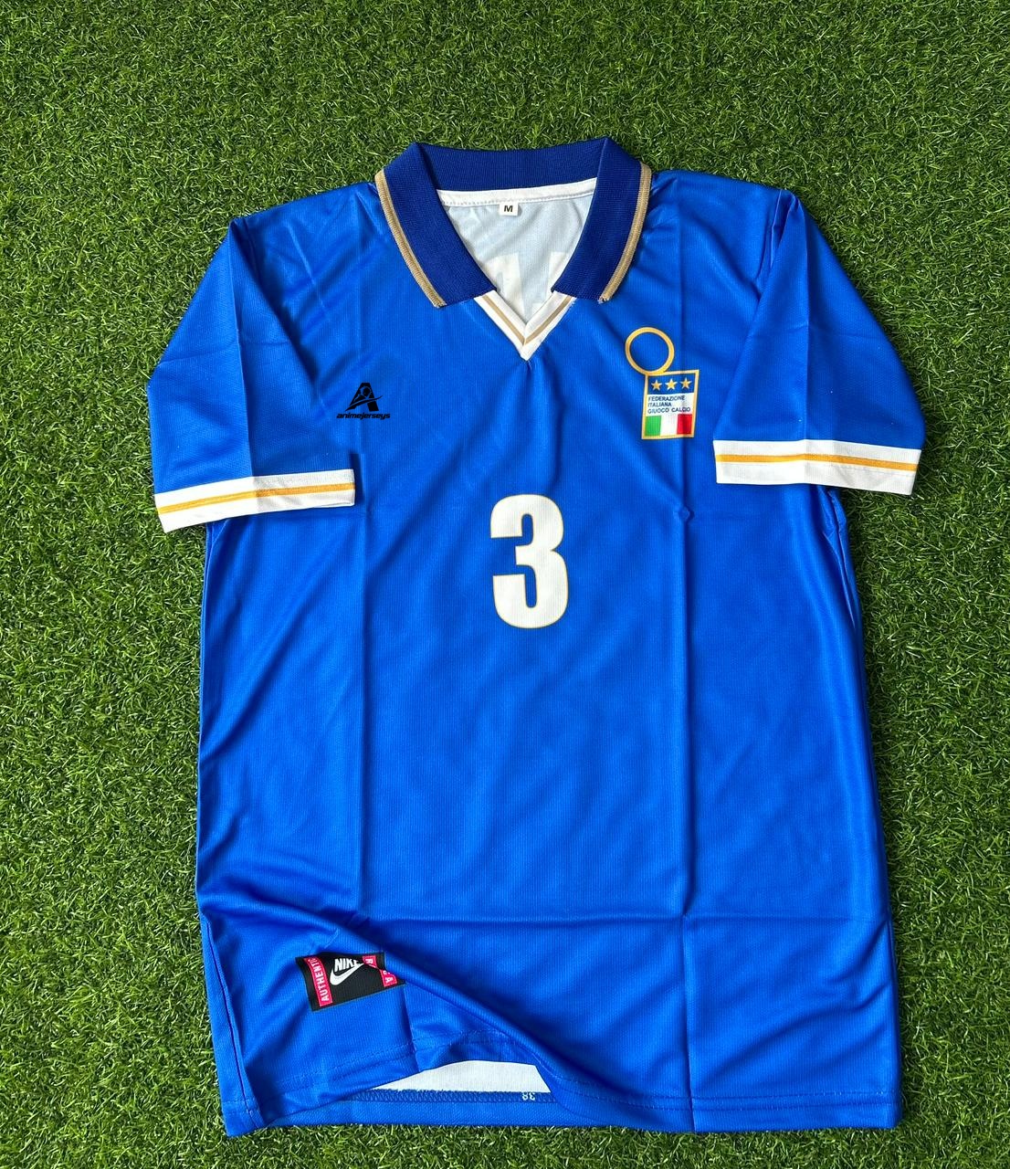 ITALY 1996 HOME KIT, HALFSLEEVE POLO SUBLIMATION