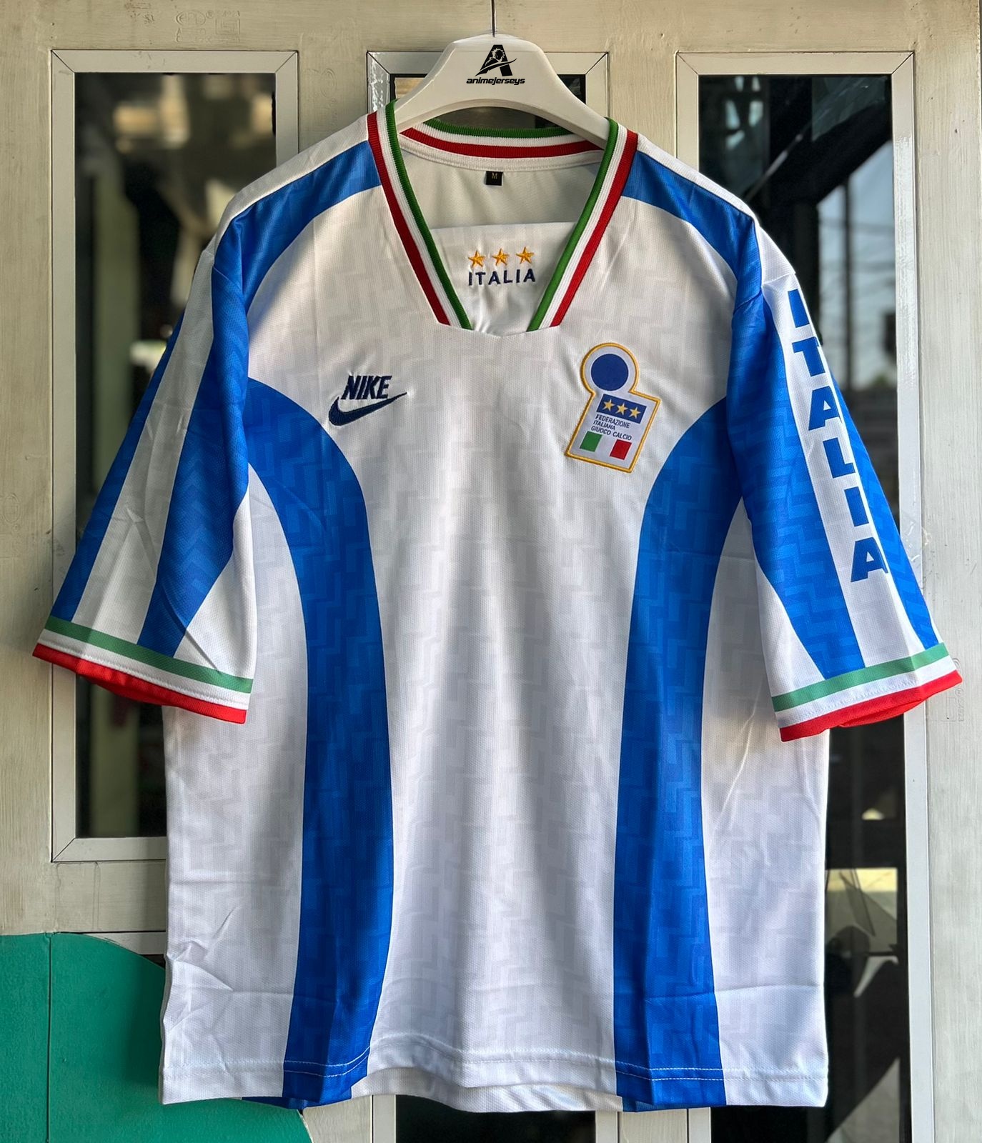 ITALY 1996 TRAINING KIT, FIVESLEEVE POLO  EMBROIDERY