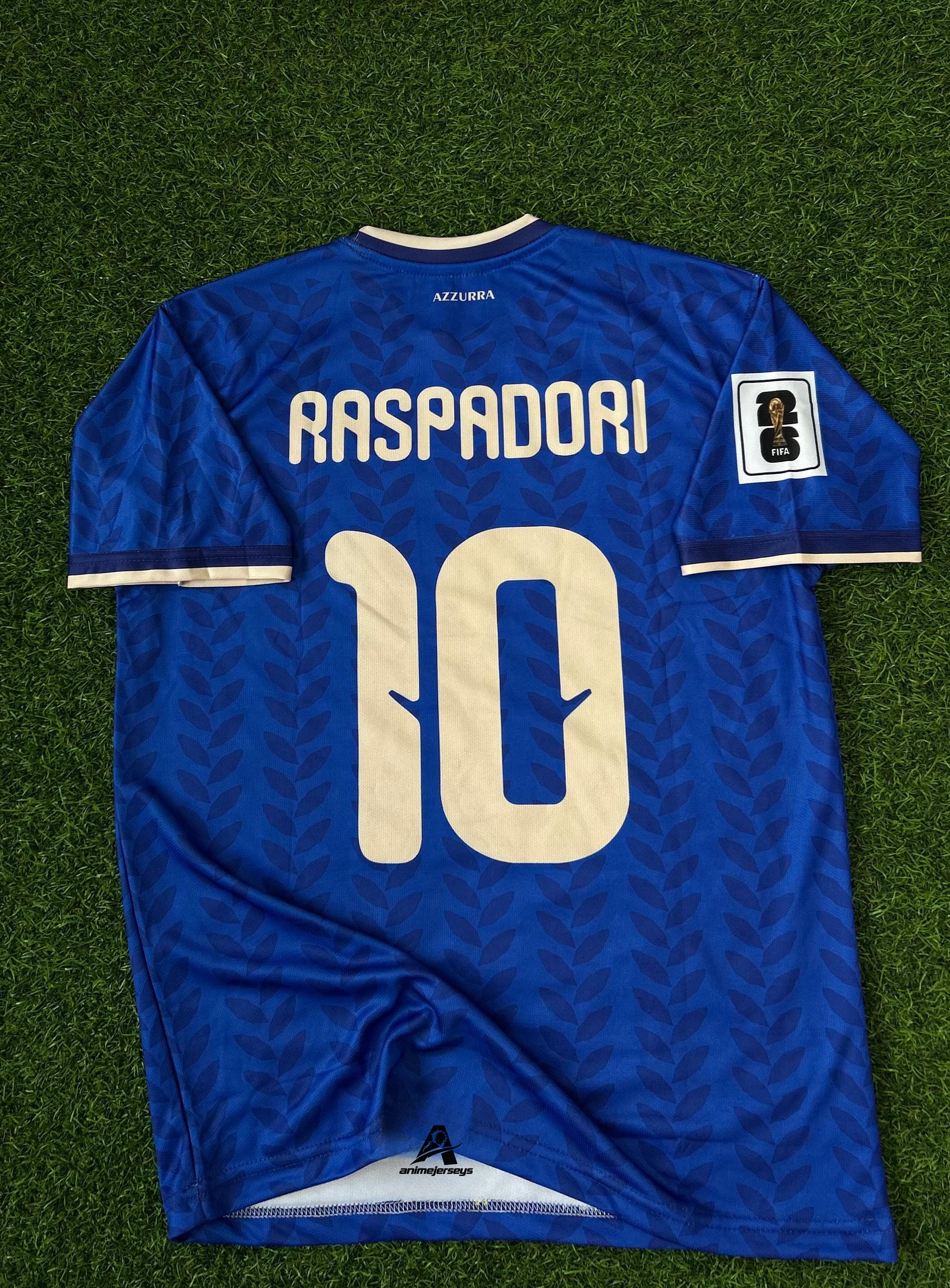 ITALY 2026 WORLD CUP HOME KIT. HALFSLEEVE SUBLIMATION