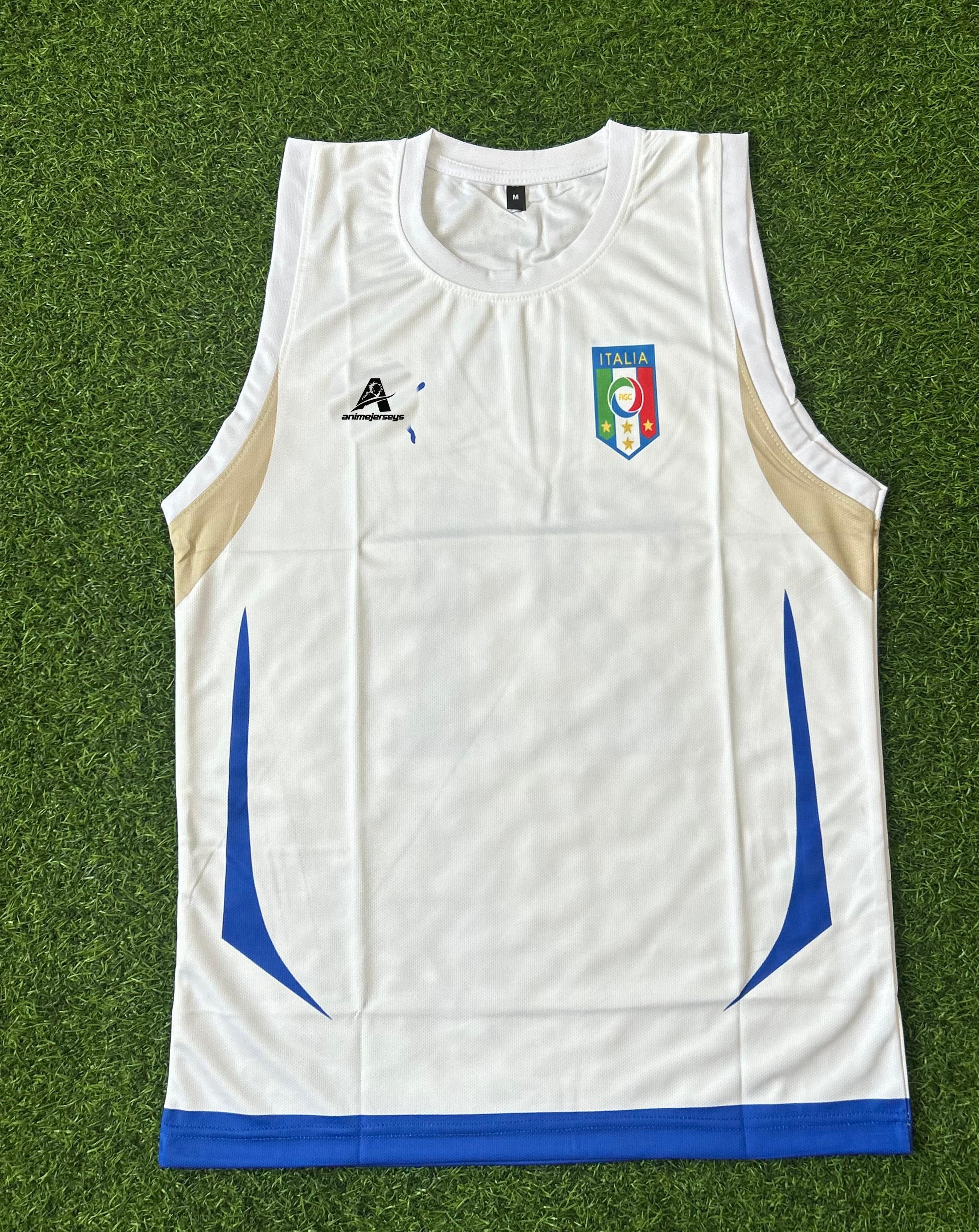ITALY RETRO SLEEVLESS KIT(PIRLO),FULLSUBLIMATION