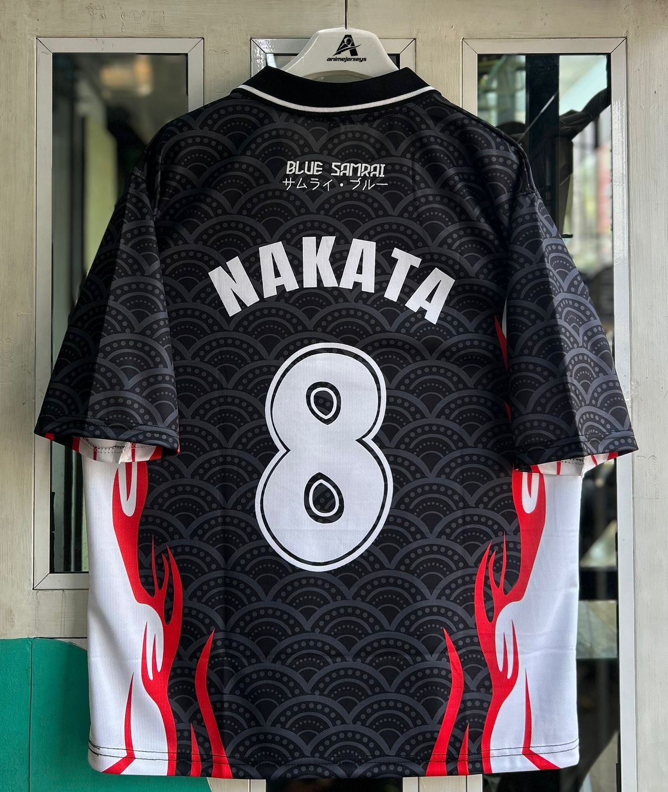 JAPAN 1998 AWAY KIT, FIVESLEEVE POLO SUBLIMATION