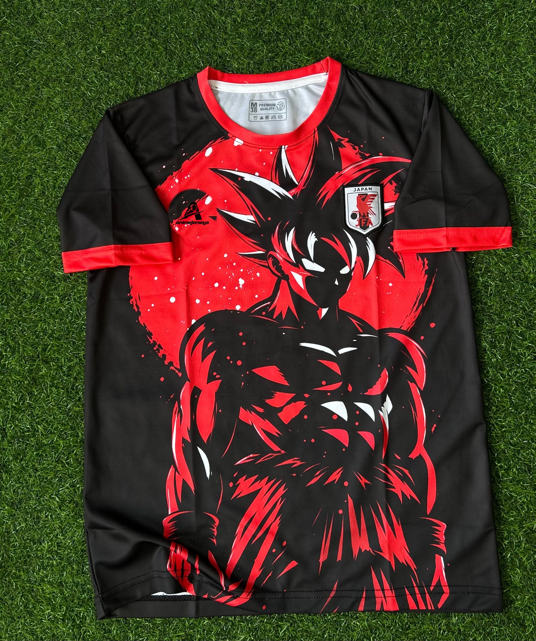 JAPAN x GOKU SPECIAL EDITION JERSEY, HALF SLEEVE EMBROIDERY