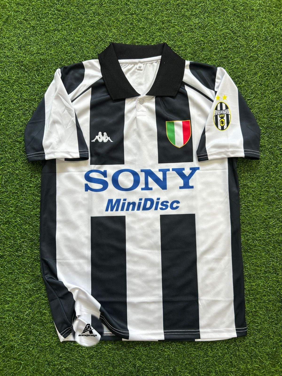 JUVENTUS 1997-98 HOME KIT, HALFSLEEVE POLO SUBLIMATION
