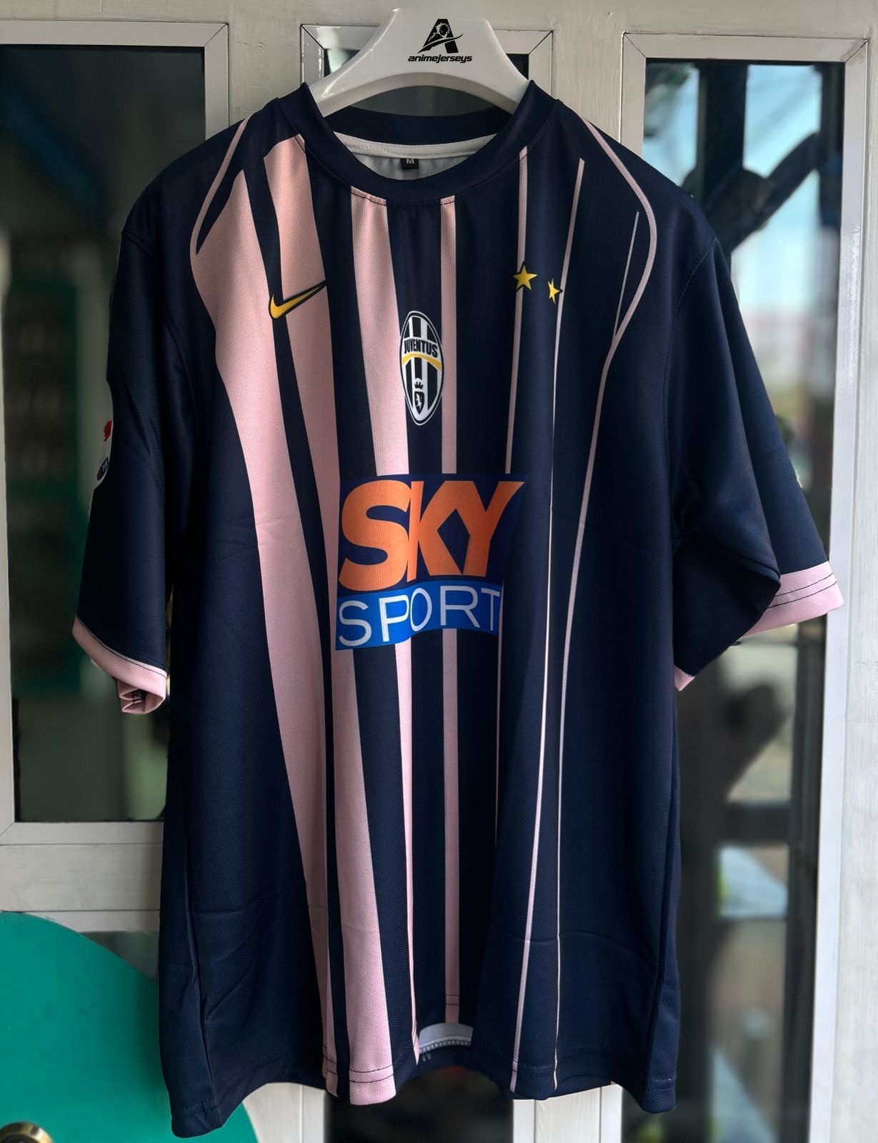 JUVENTUS 2004-05 AWAY KIT, FIVESLEEVE SUBLIMATION
