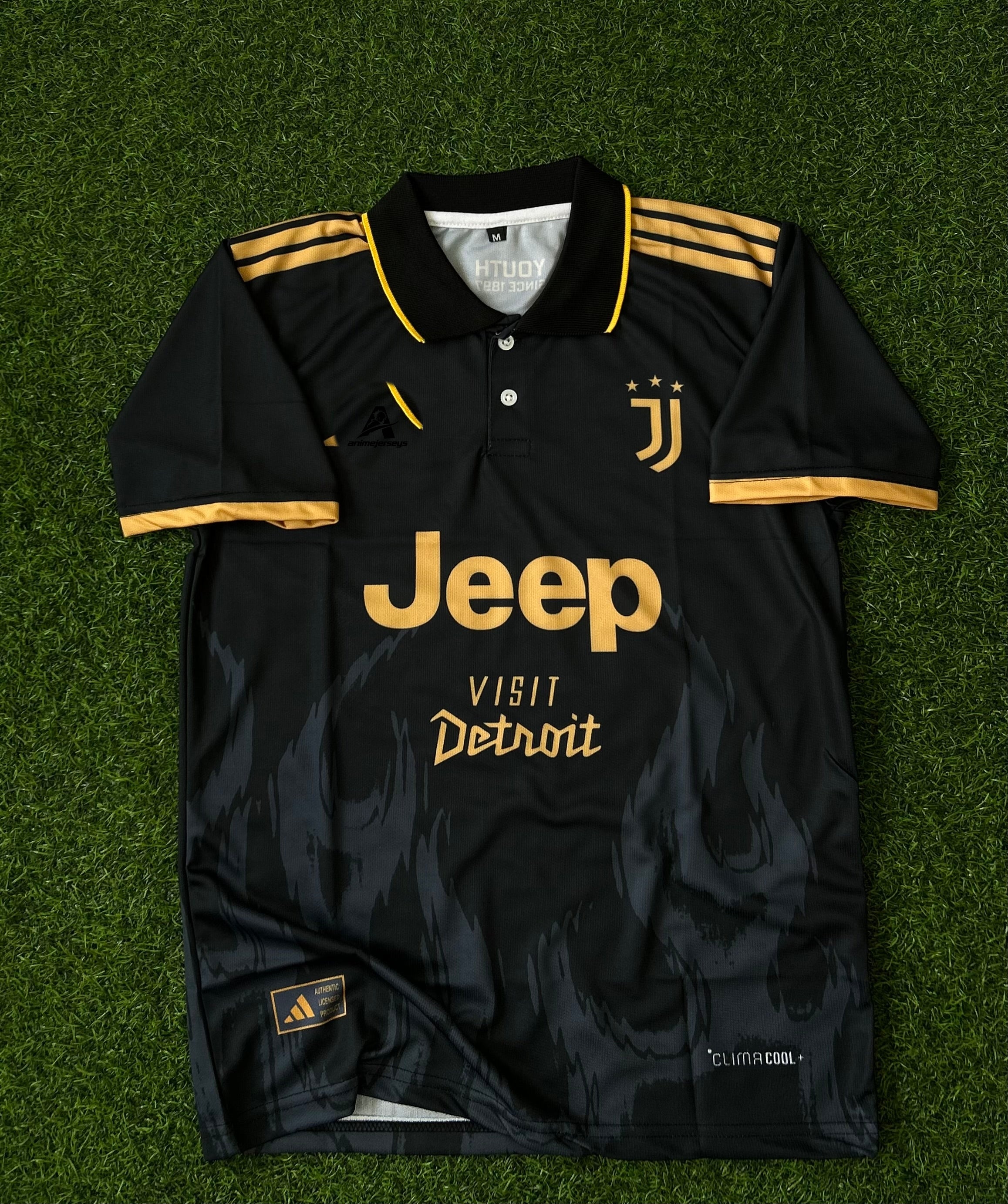 JUVENTUS 2026-27 SEASON THIRD JERSEY, HALF SLEEVE POLO SUBLIMATION
