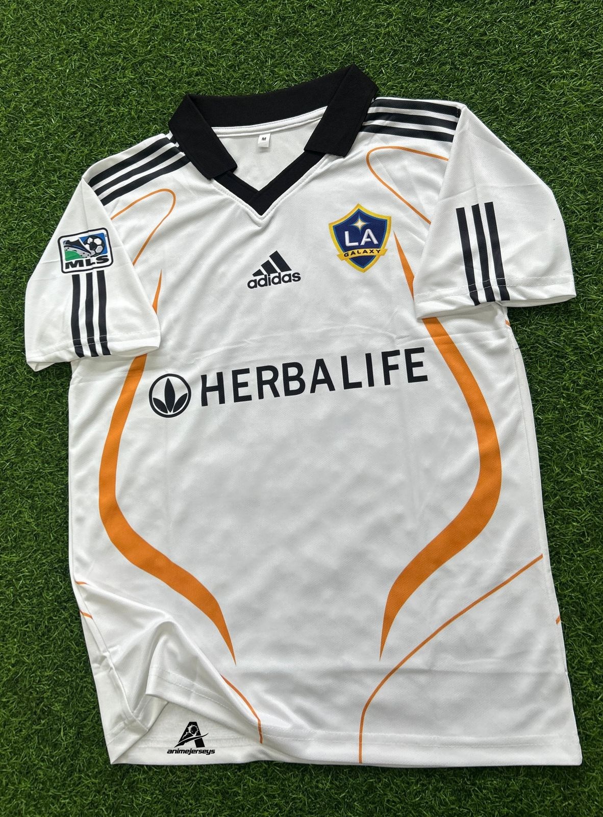 LA GALAXY 2007-08  HOME KIT, HALFSLEEVE POLO SUBLIMATION