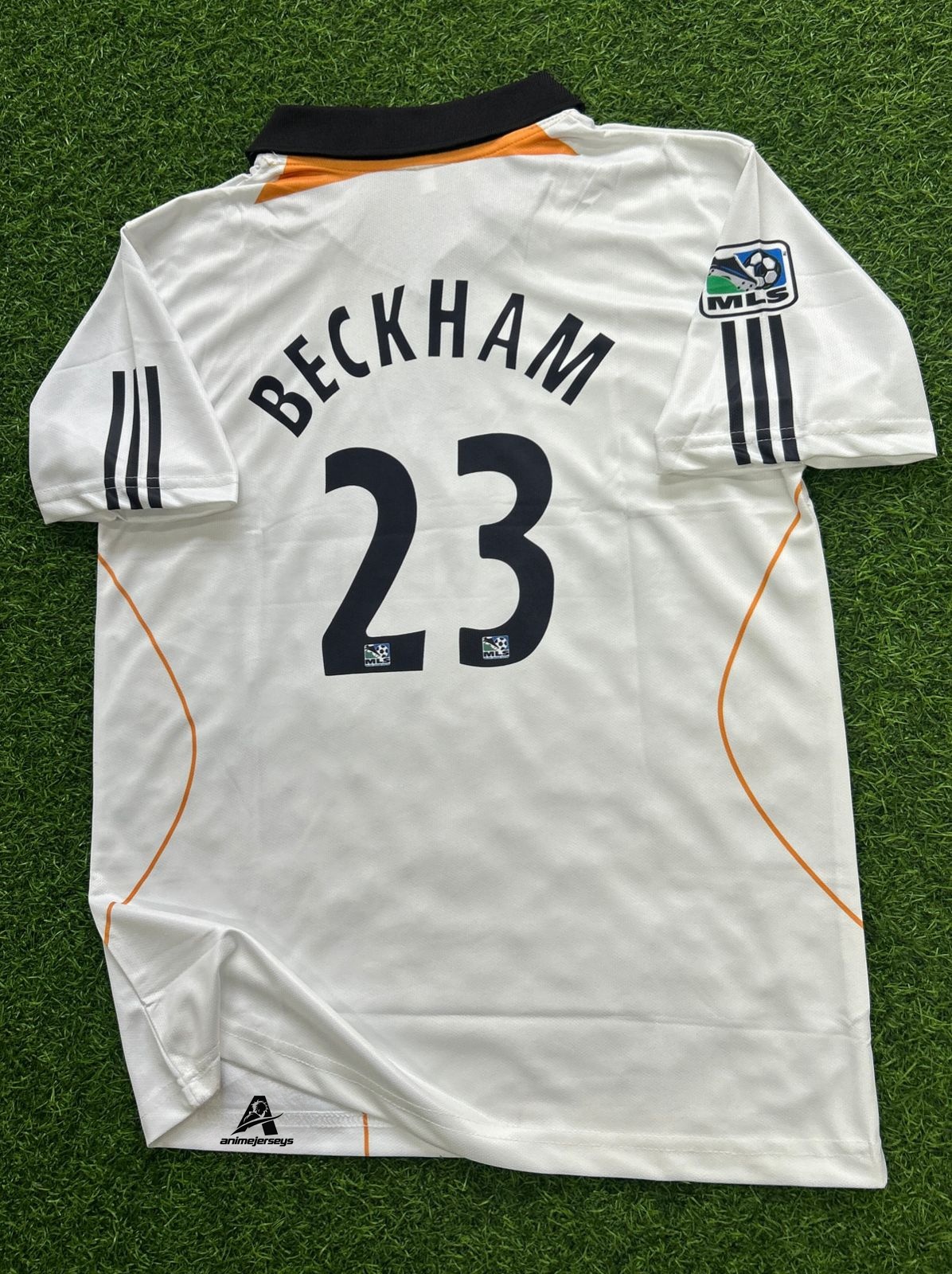 LA GALAXY 2007-08 HOME KIT, HALFSLEEVE POLO SUBLIMATION