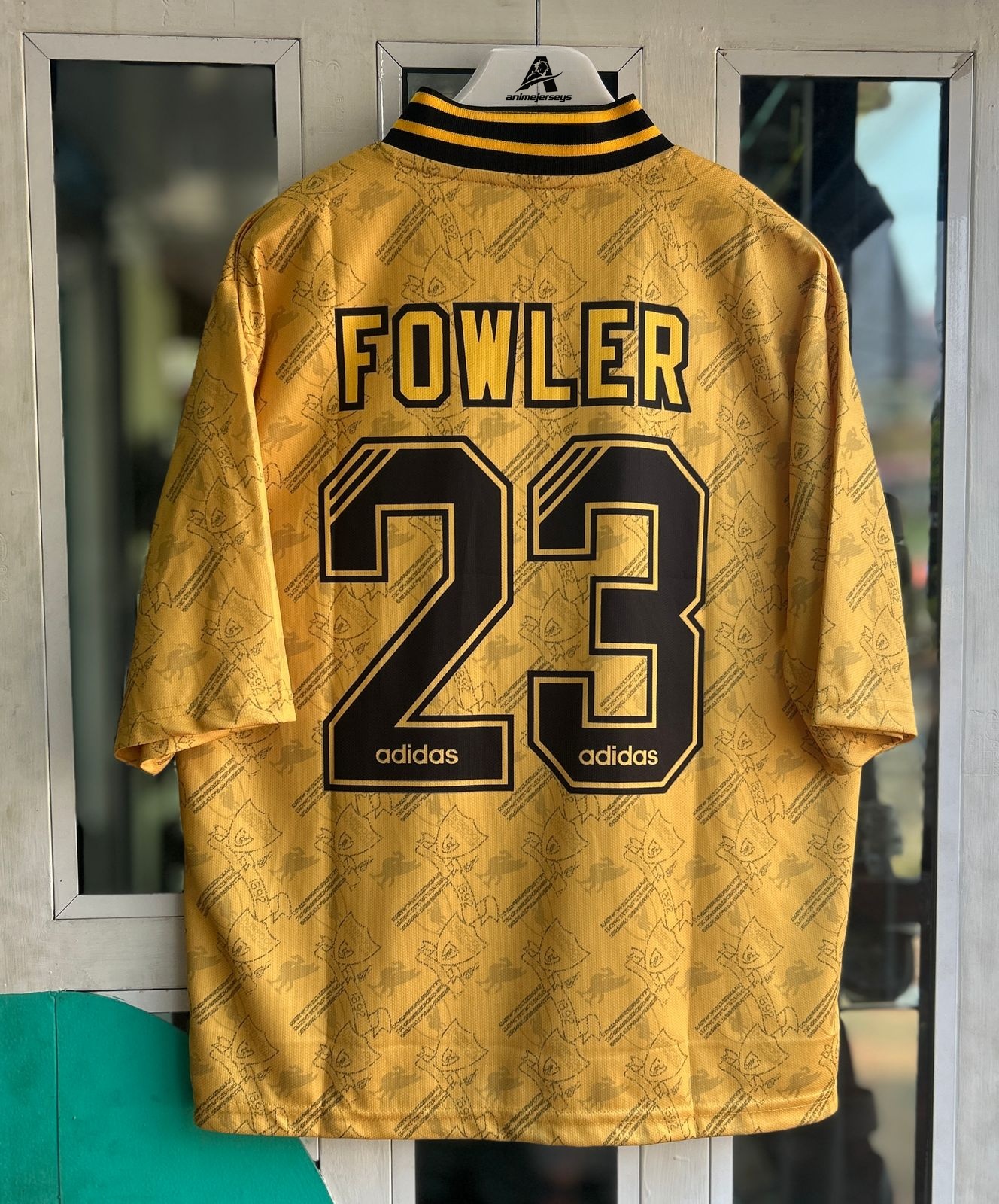 LIVERPOOL 1994-96 THIRD KIT, FIVESLEEVE POLO SUBLIMATION