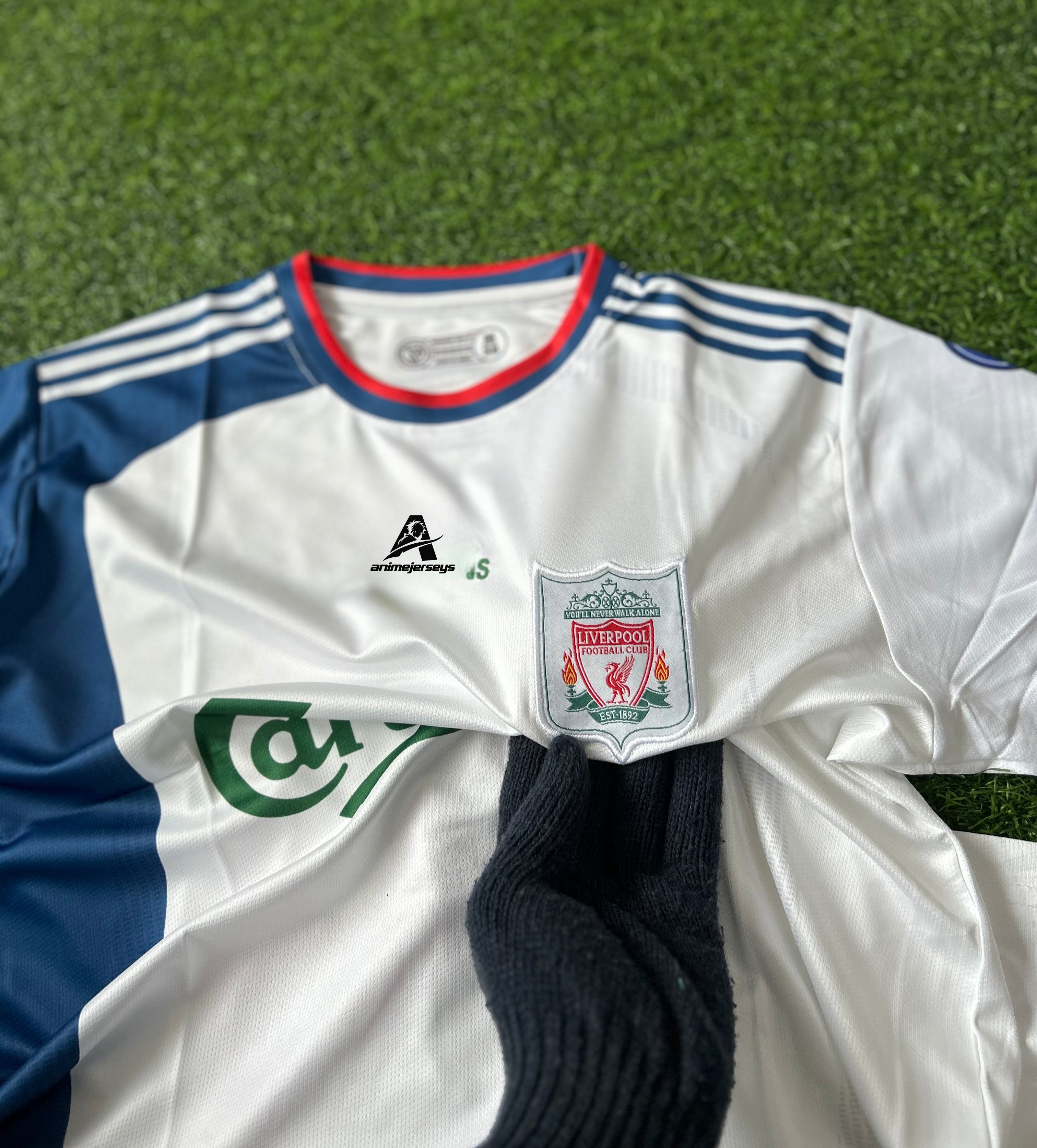 LIVERPOOL 2006-07 AWAY KIT, HALF SLEEVE EMBROIDERY