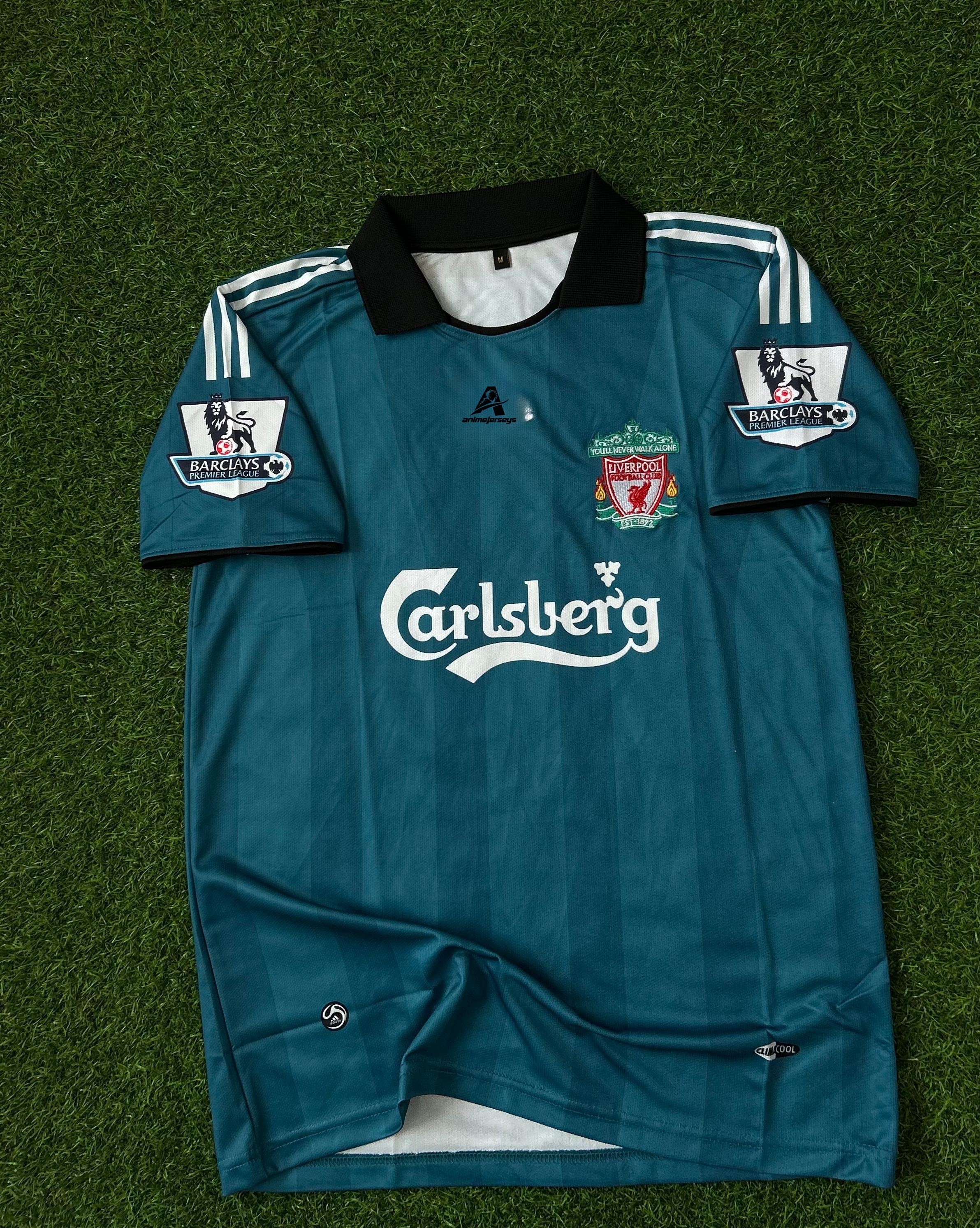 LIVERPOOL 2008-09 THIRD KIT,HALFSLEEVE POLO EMBROIDERY