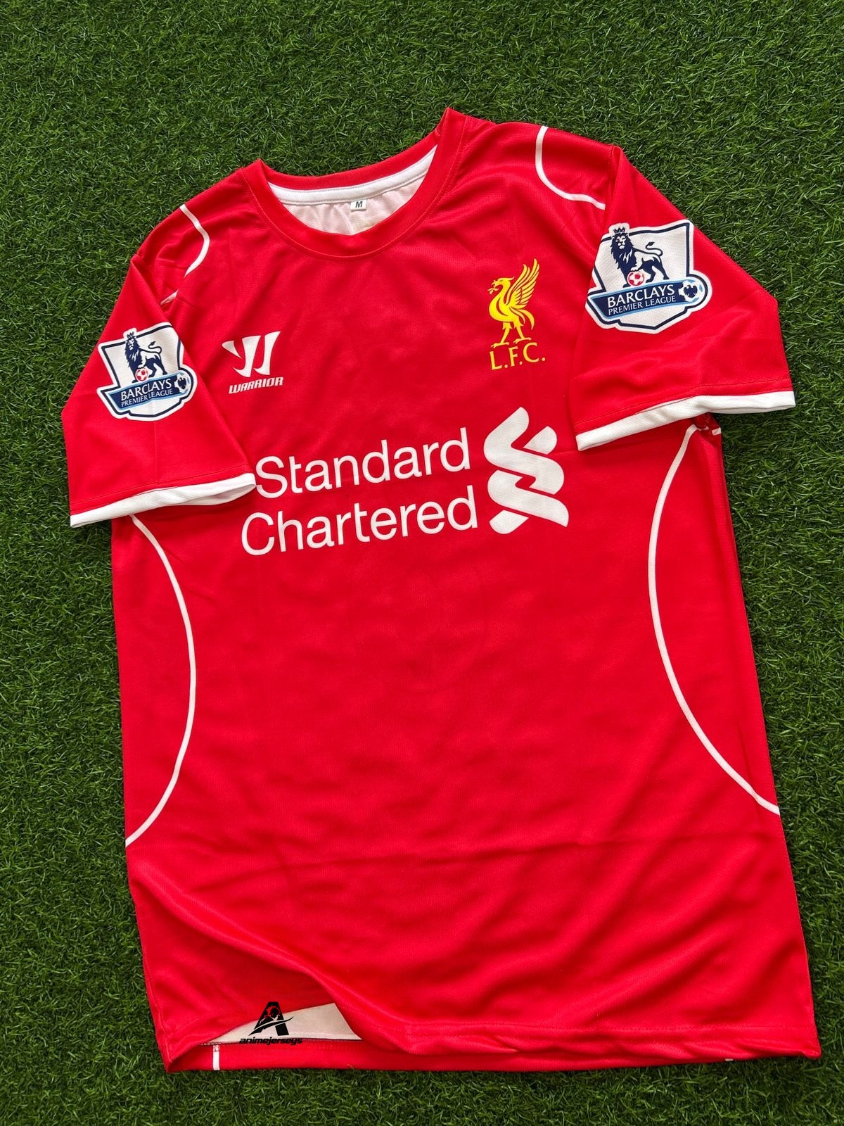LIVERPOOL 2014-15 HOME KIT, HALFSLEEVE SUBLIMATION