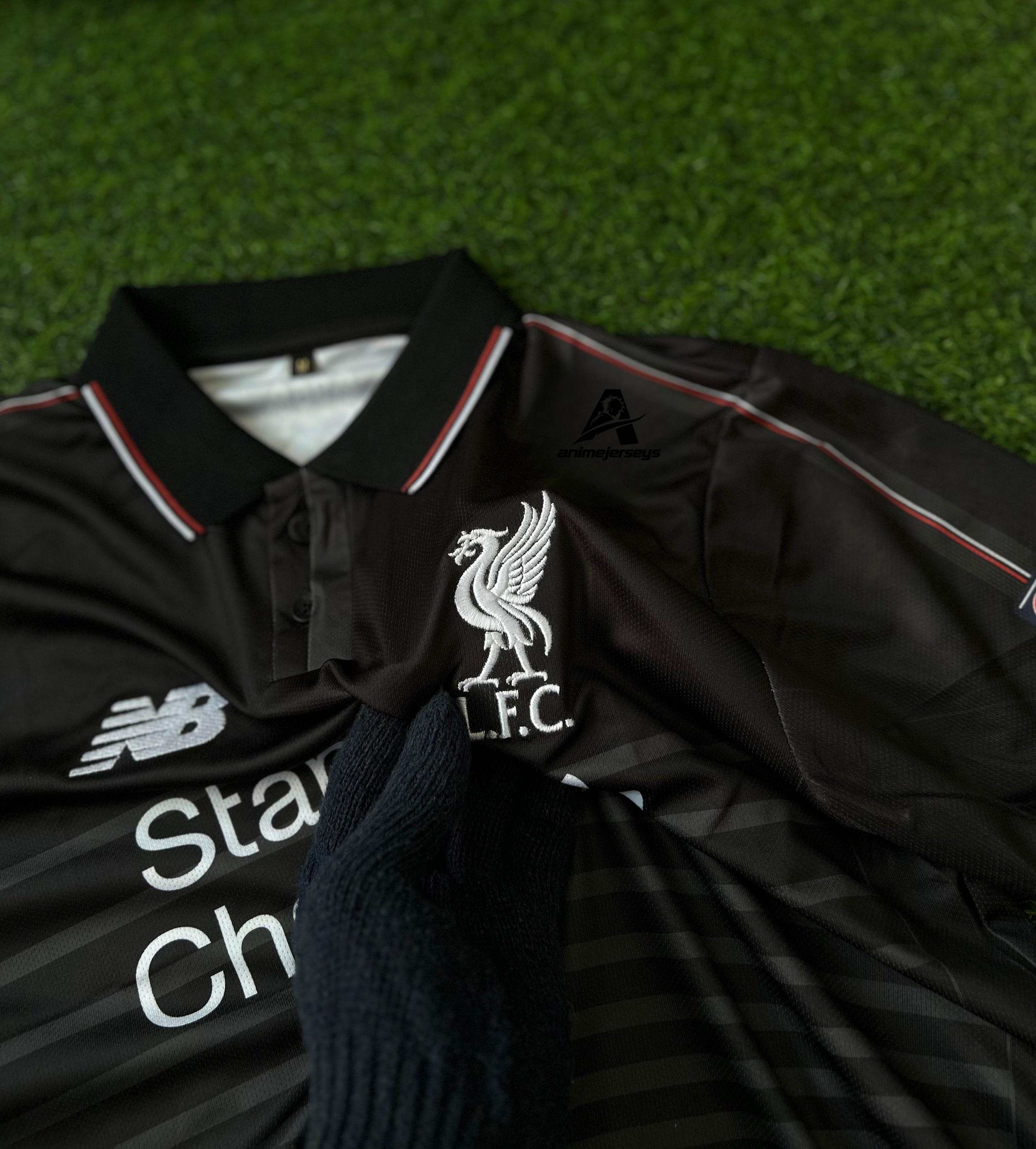 LIVERPOOL 2015-16 SEASON THIRD KIT. HALFSLEEVE EMBROIDERY